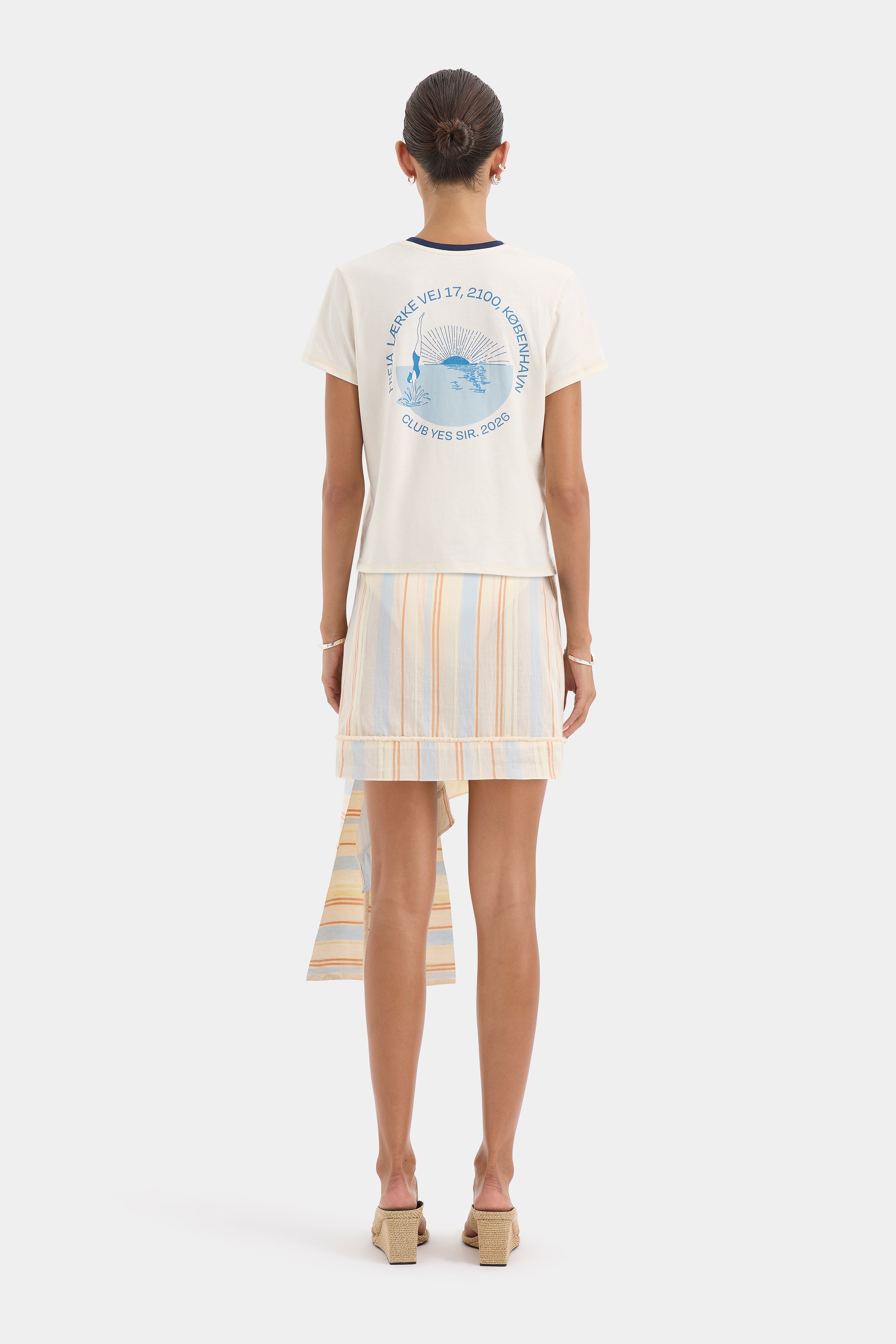 Pernille Wrap Mini Skirt
