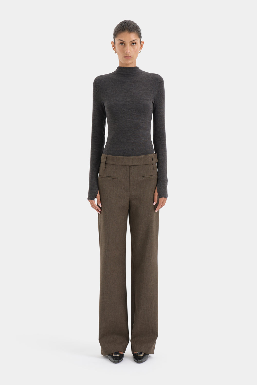 Mikkel Zip Long Sleeve Top