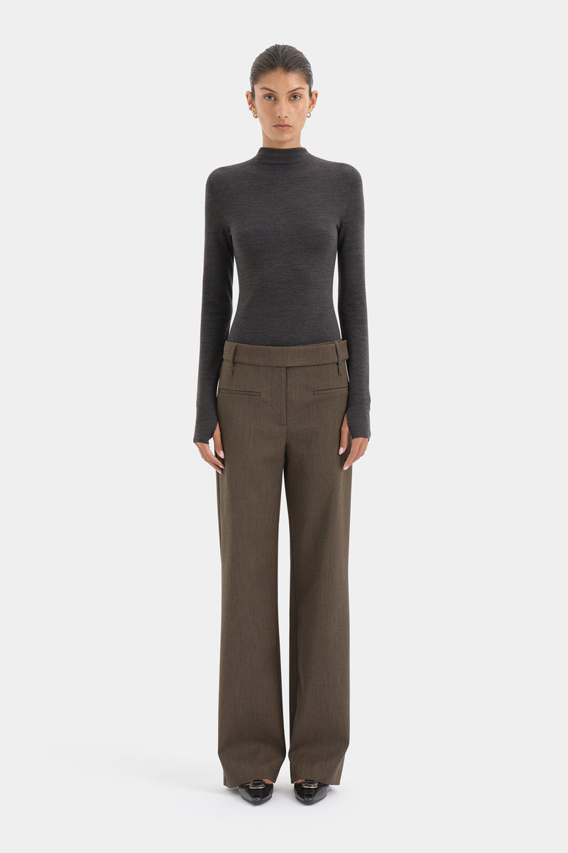 Mikkel Zip Long Sleeve Top