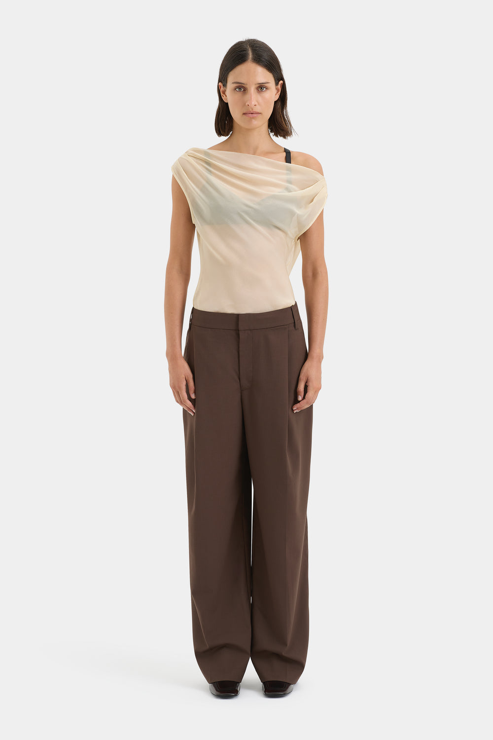 Strobe Cowl Top