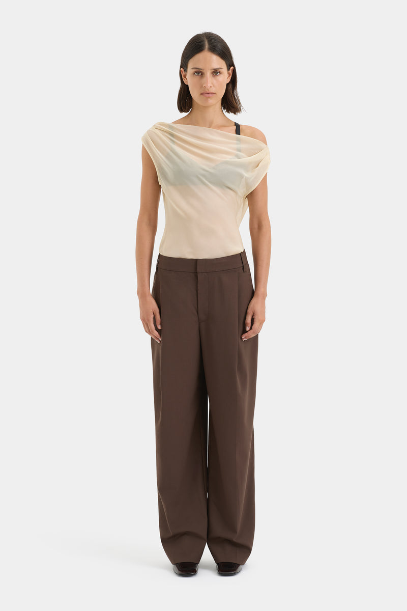 Strobe Cowl Top