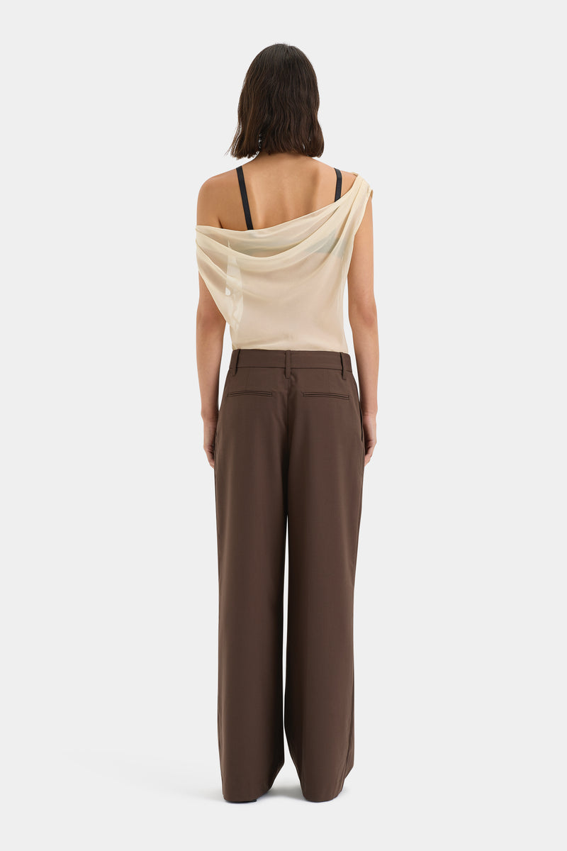 Strobe Cowl Top