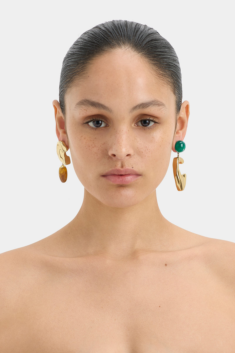 Frankie Tan Abstract Earring