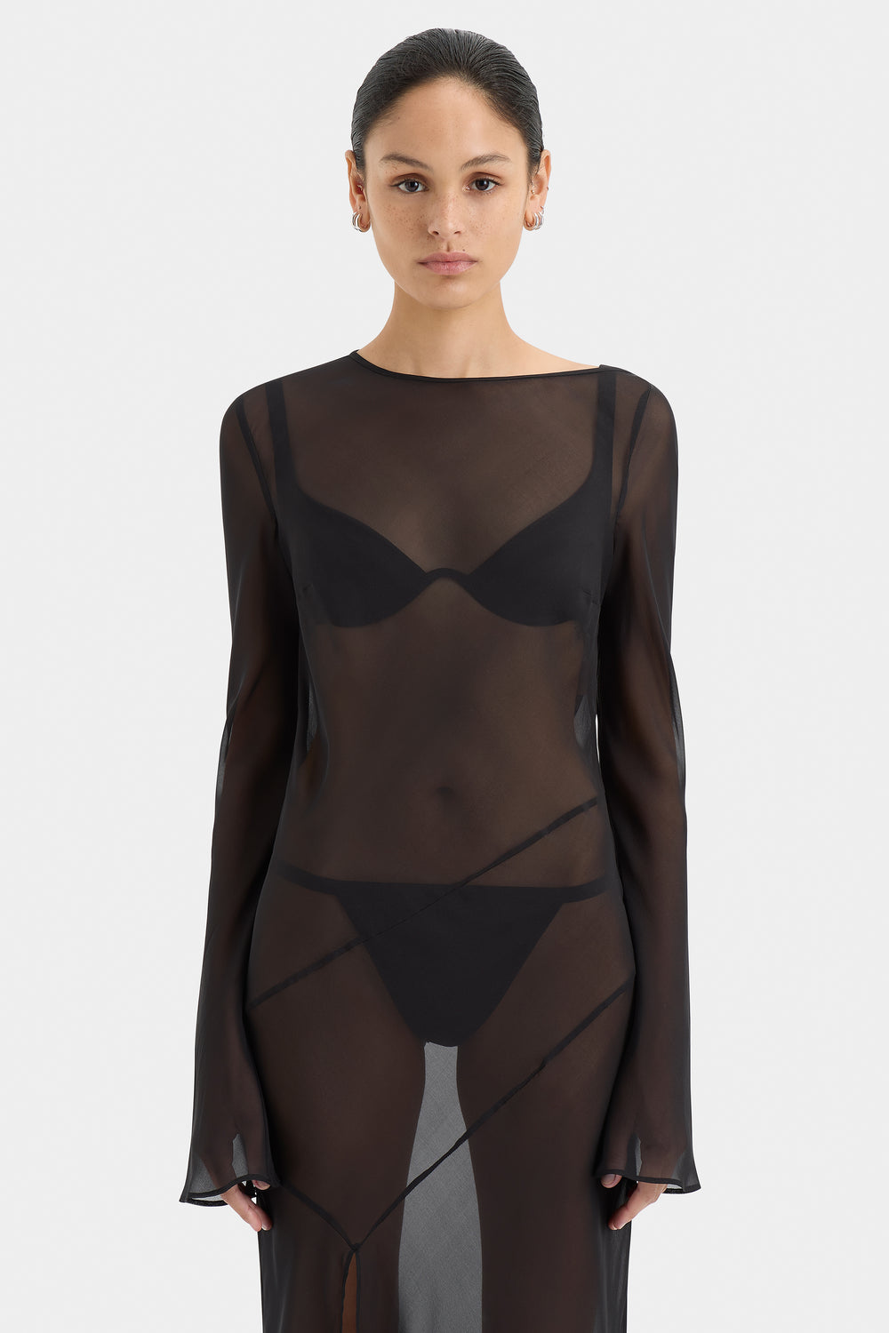 Strobe Long Sleeve Dress