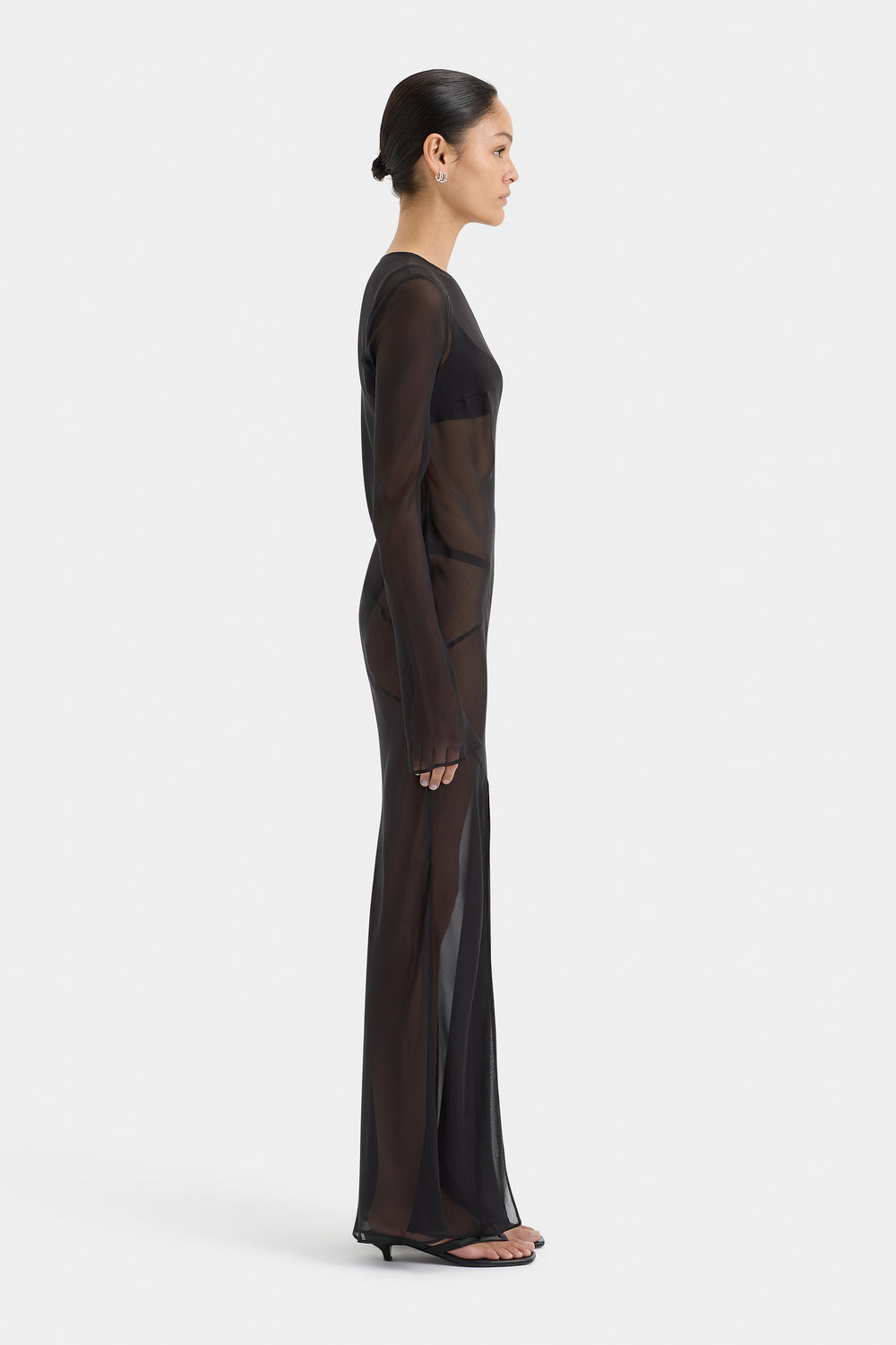 Strobe Long Sleeve Dress