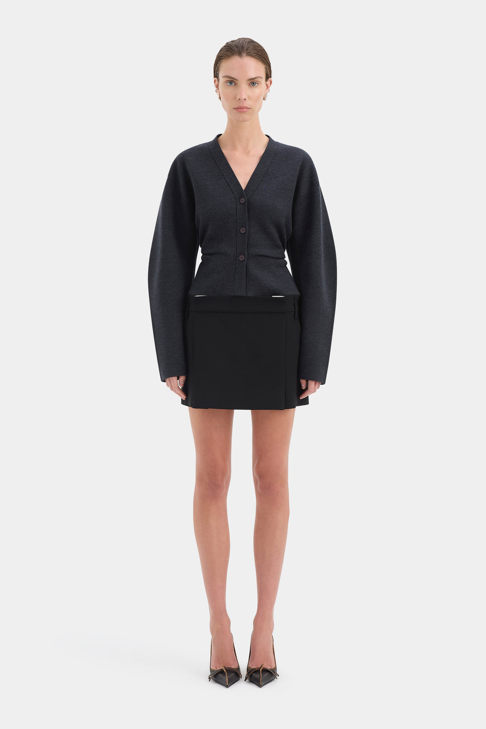 Ayana Gathered Cardigan