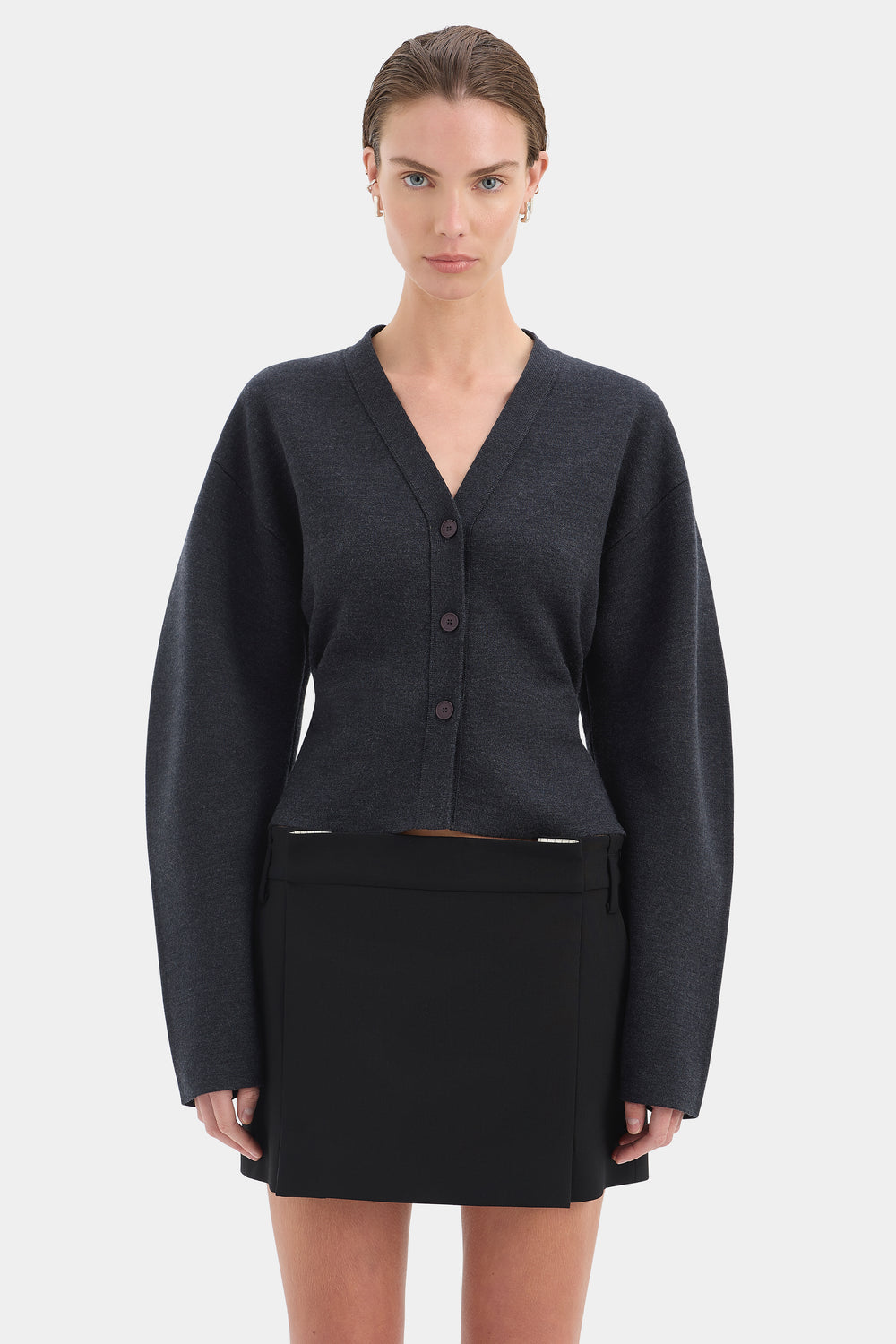 Ayana Gathered Cardigan