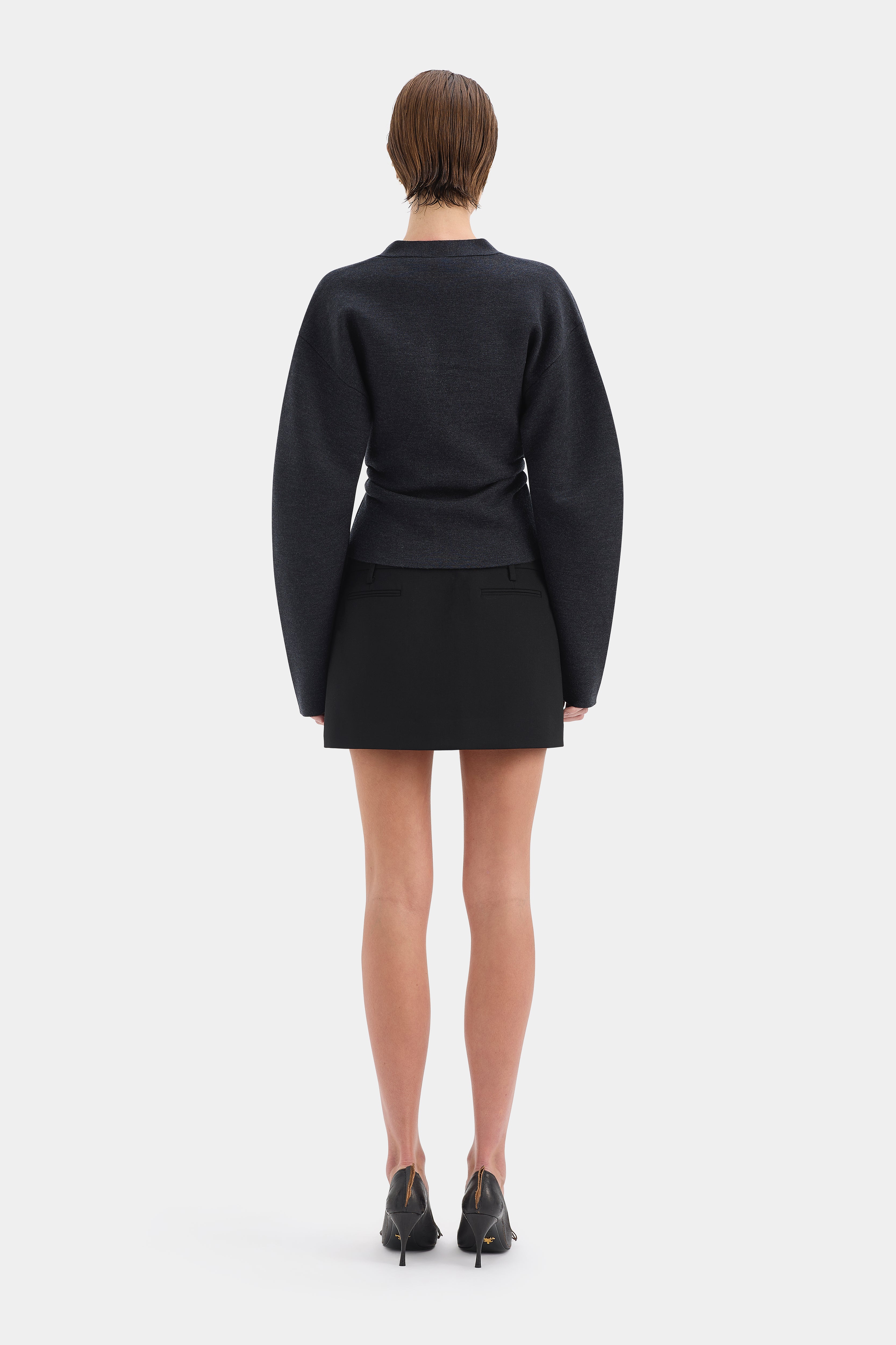 Ayana Gathered Cardigan