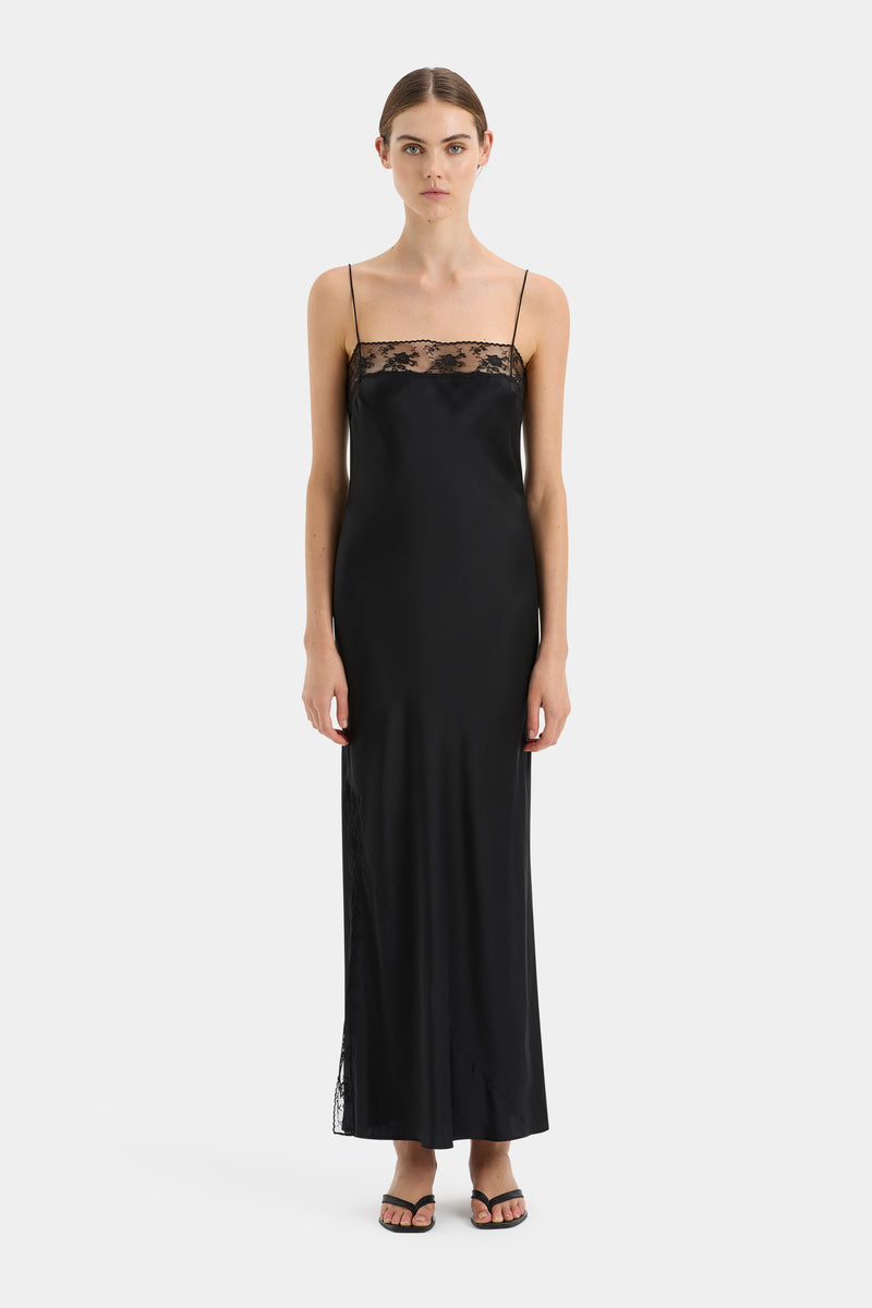SIR the label Aries Lace Slip BLACK