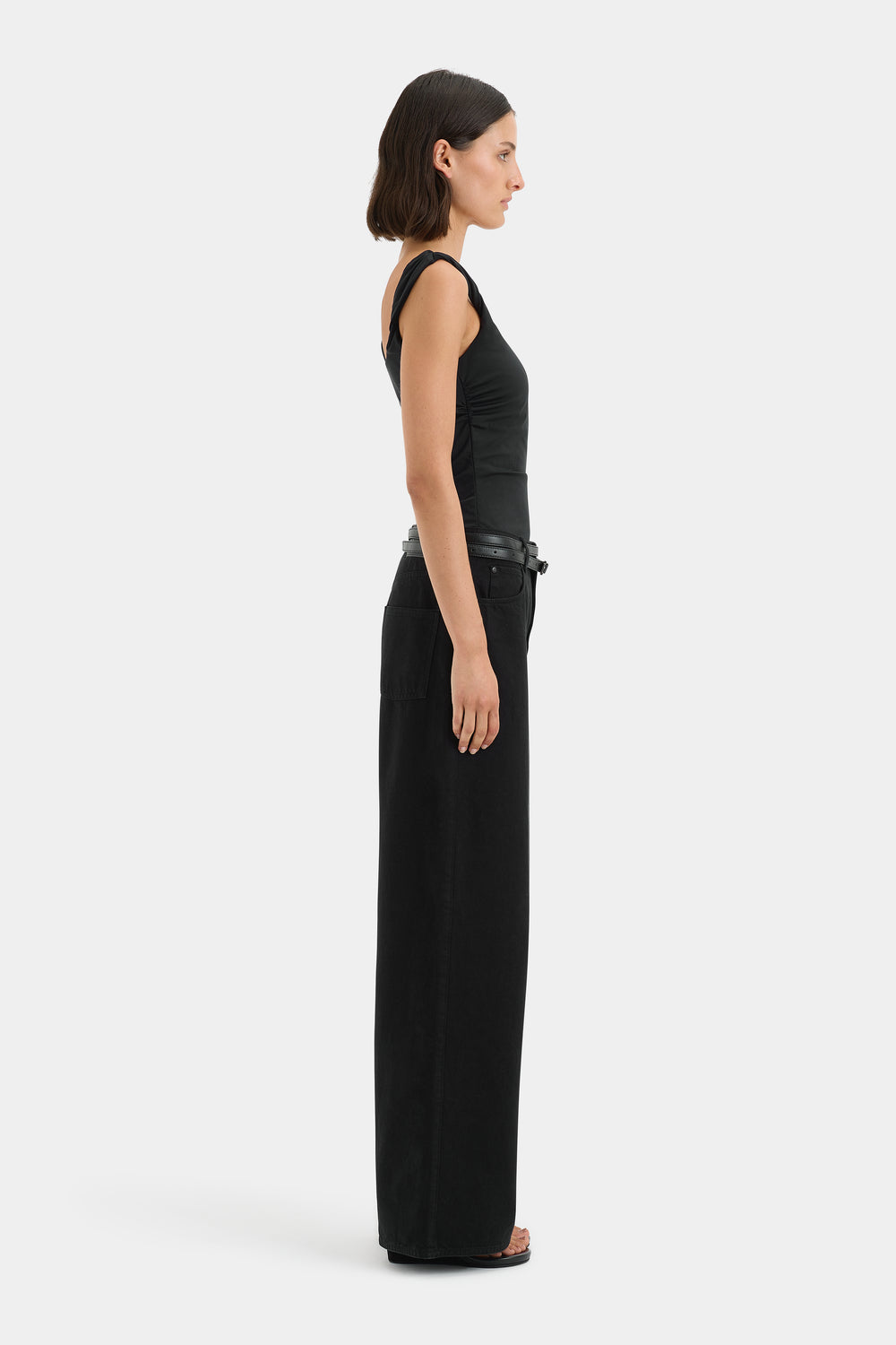 Classic Leather Wrap Belt