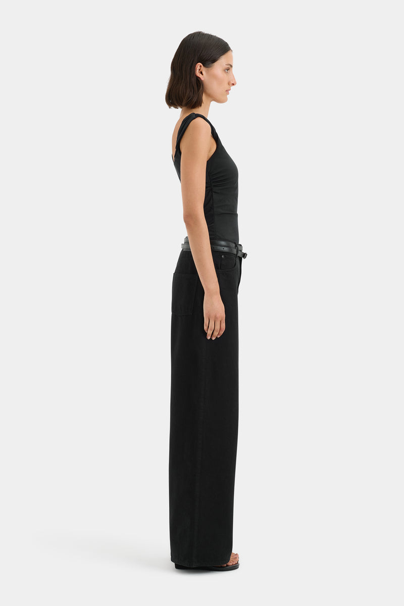 Classic Leather Wrap Belt