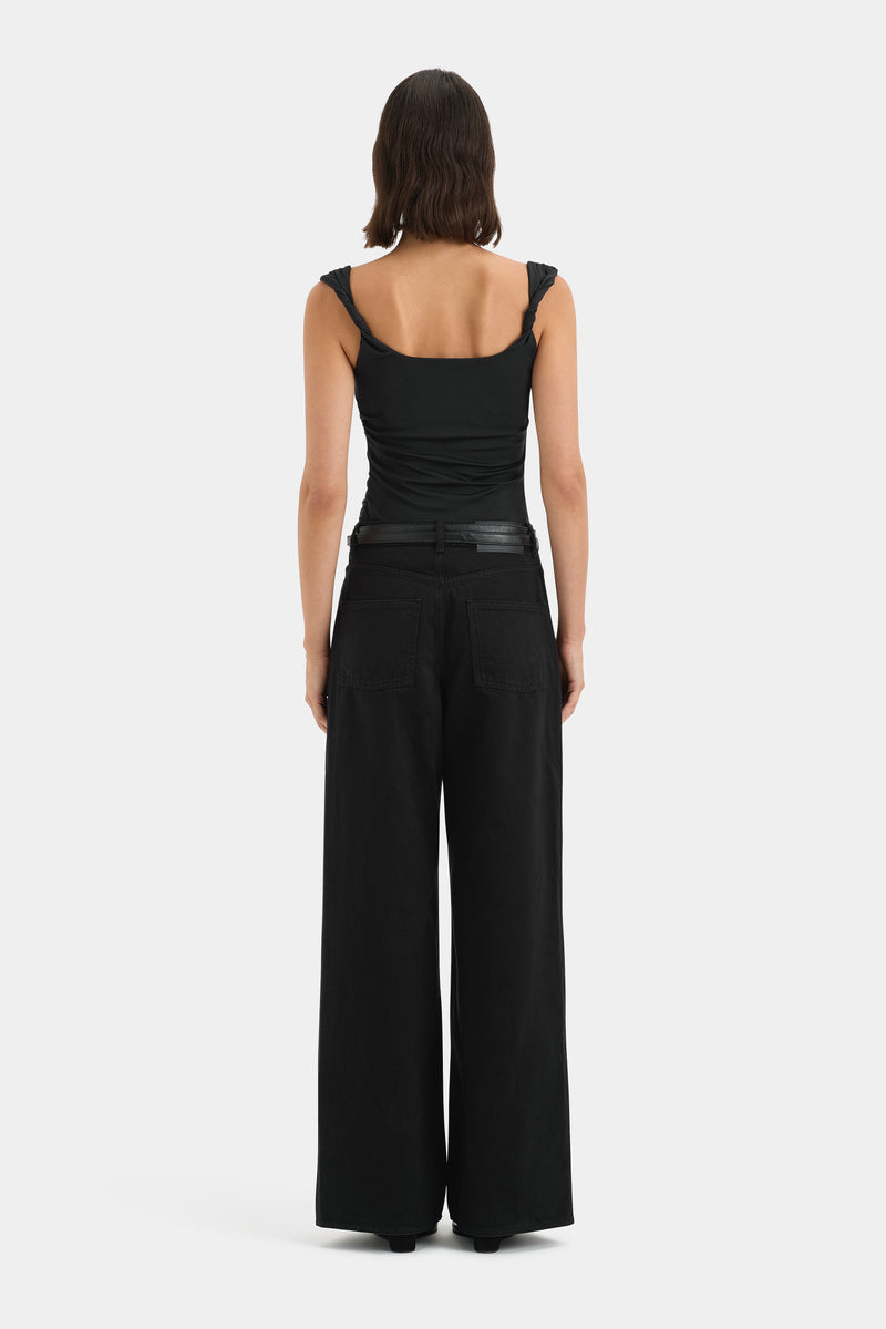 Classic Leather Wrap Belt