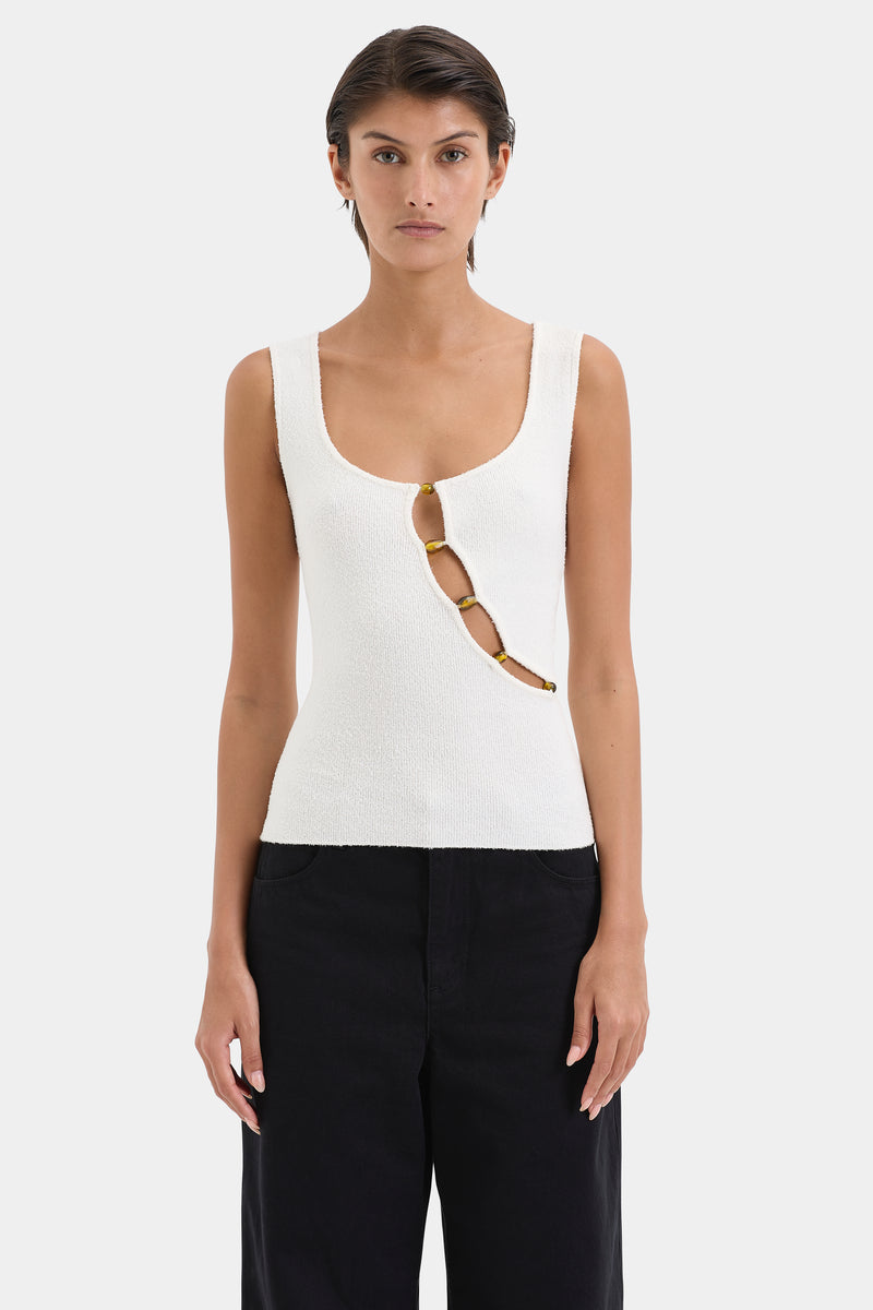 Chiara Beaded Tank