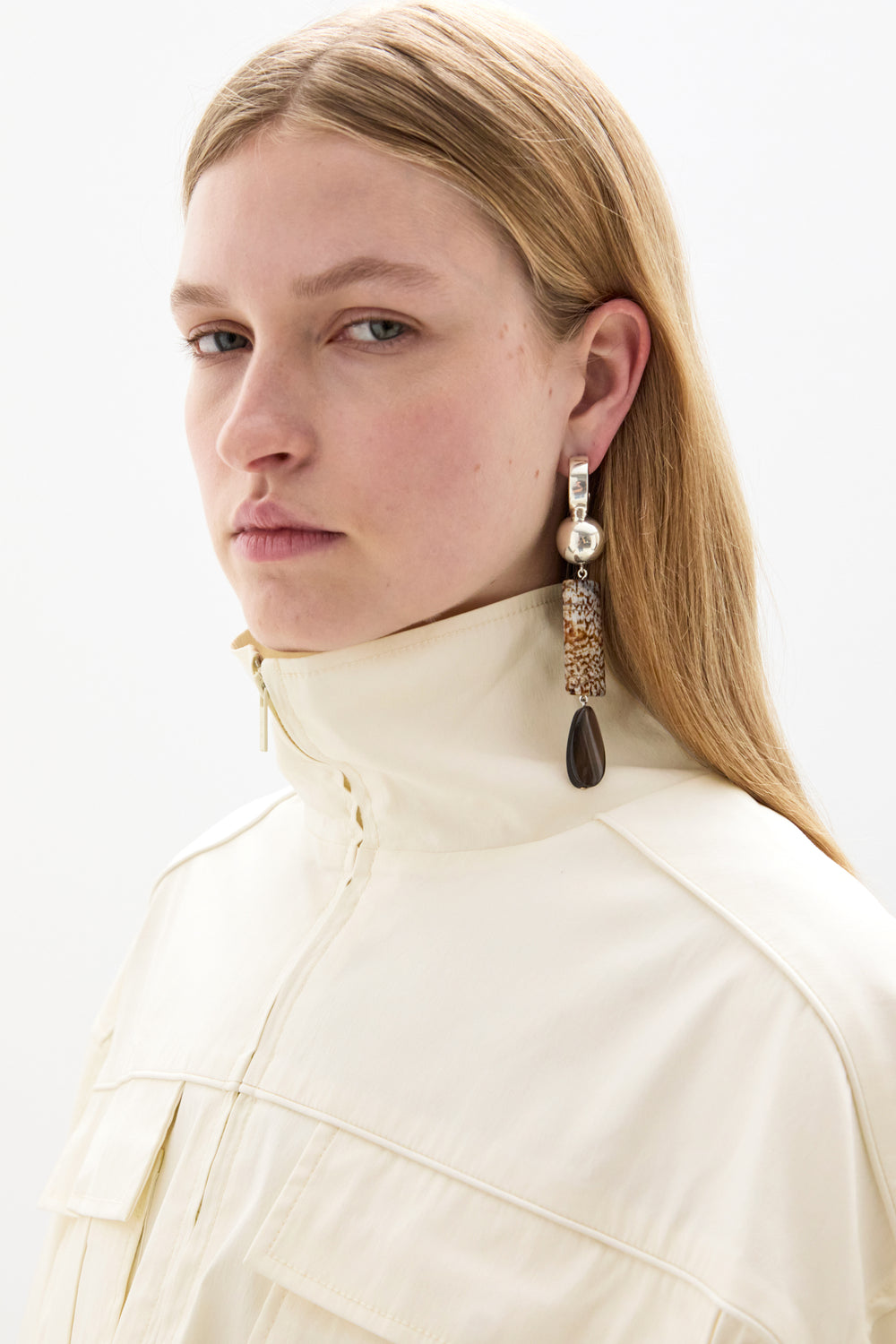 Suni Long Drop Earring