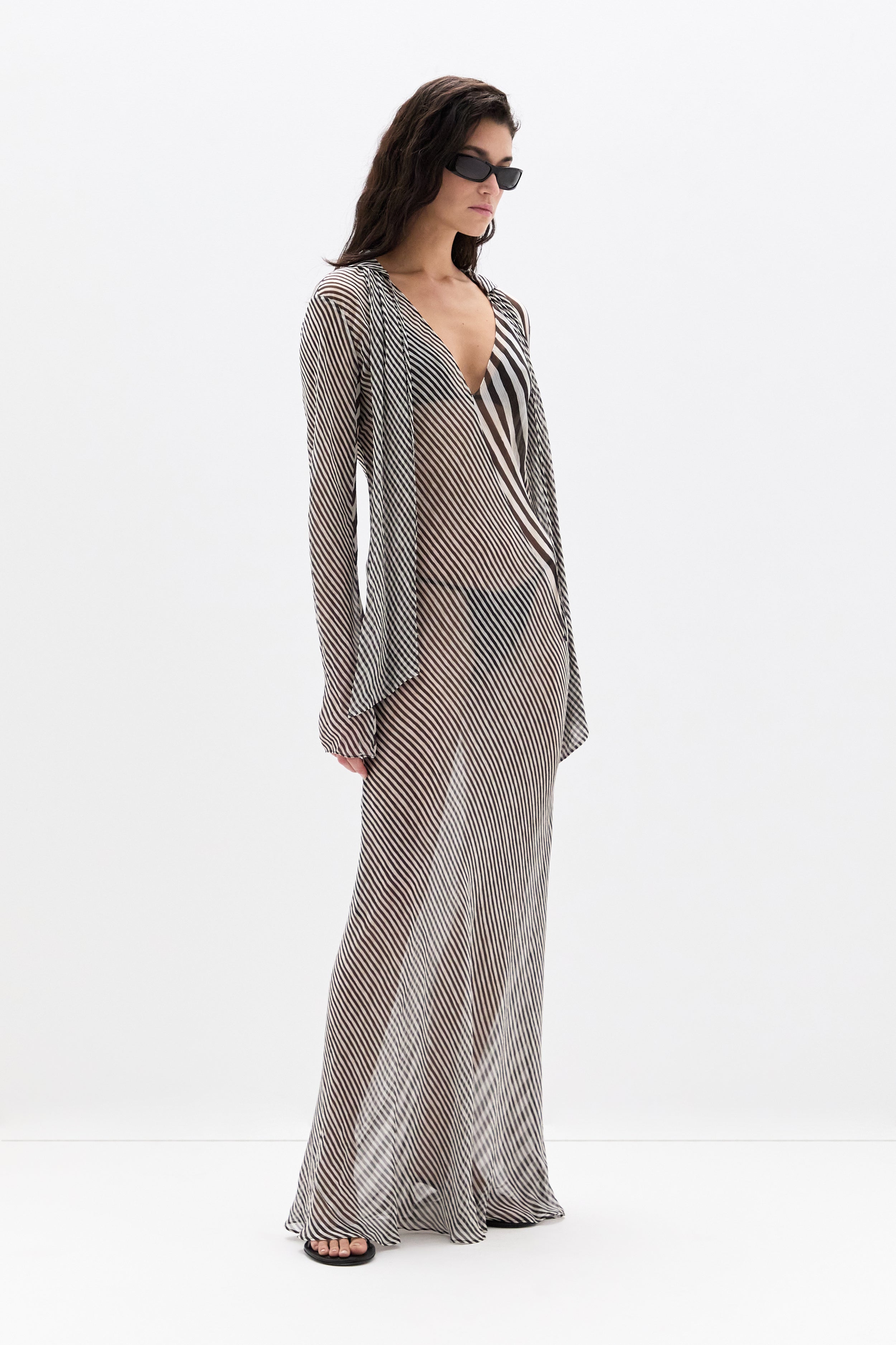 Marlowe Hooded Gown