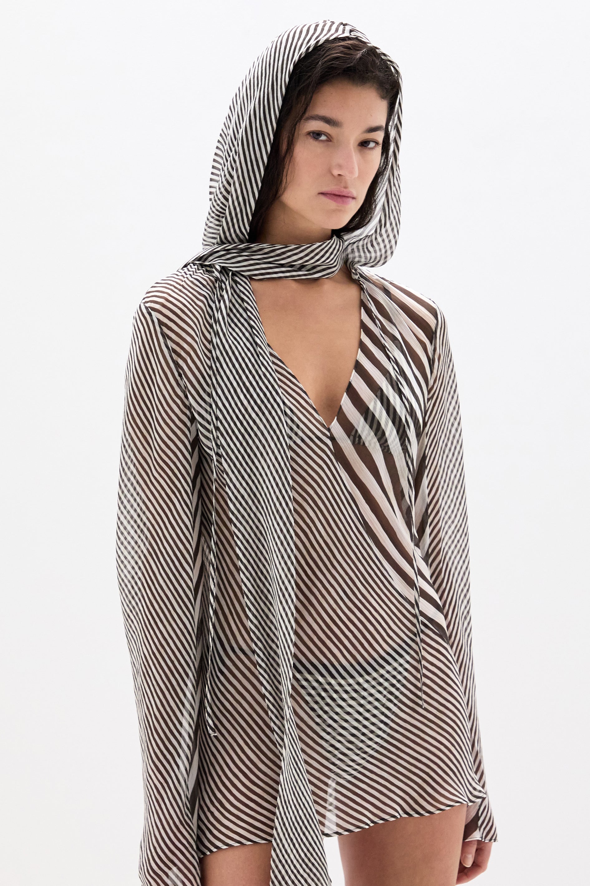 Marlowe Hooded Mini Dress
