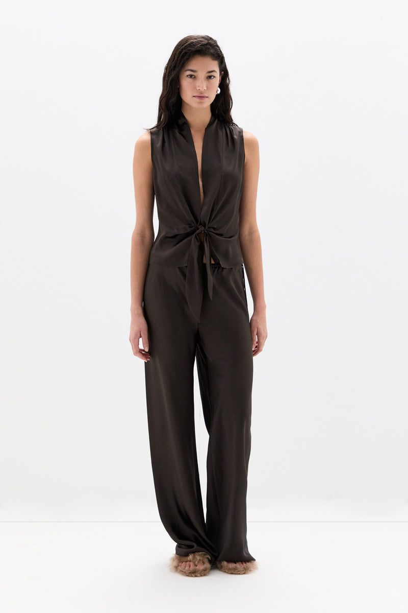 Lula Fringe Tie Top