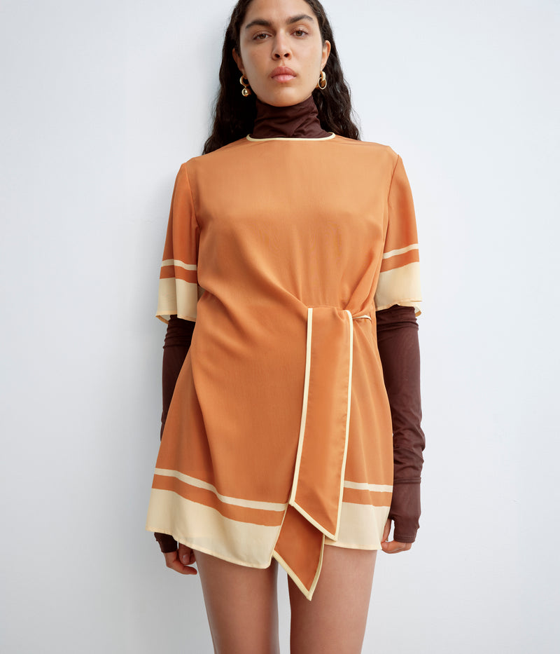 SIR the label Soma Mini Dress Rust