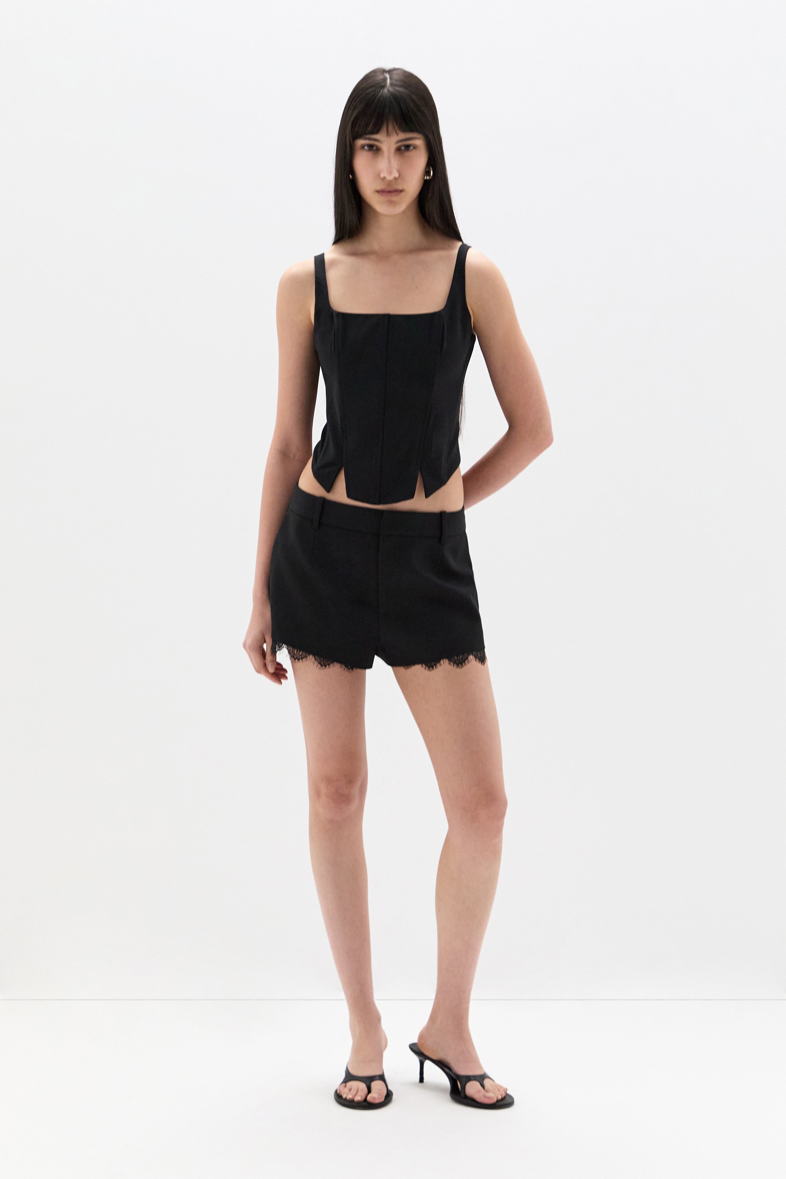 Miller Lace Mini Short