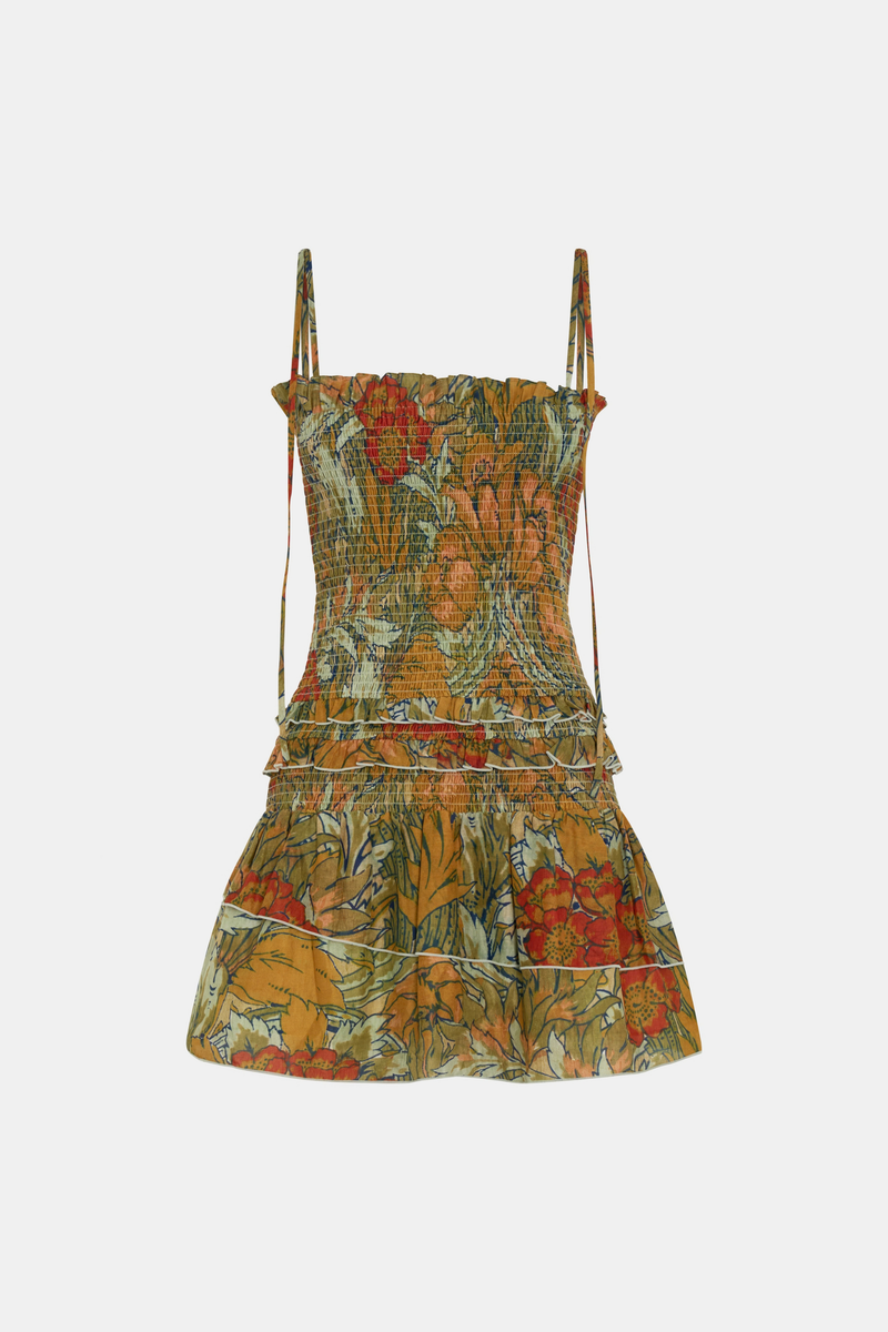 Eliana Ruffled Mini Dress