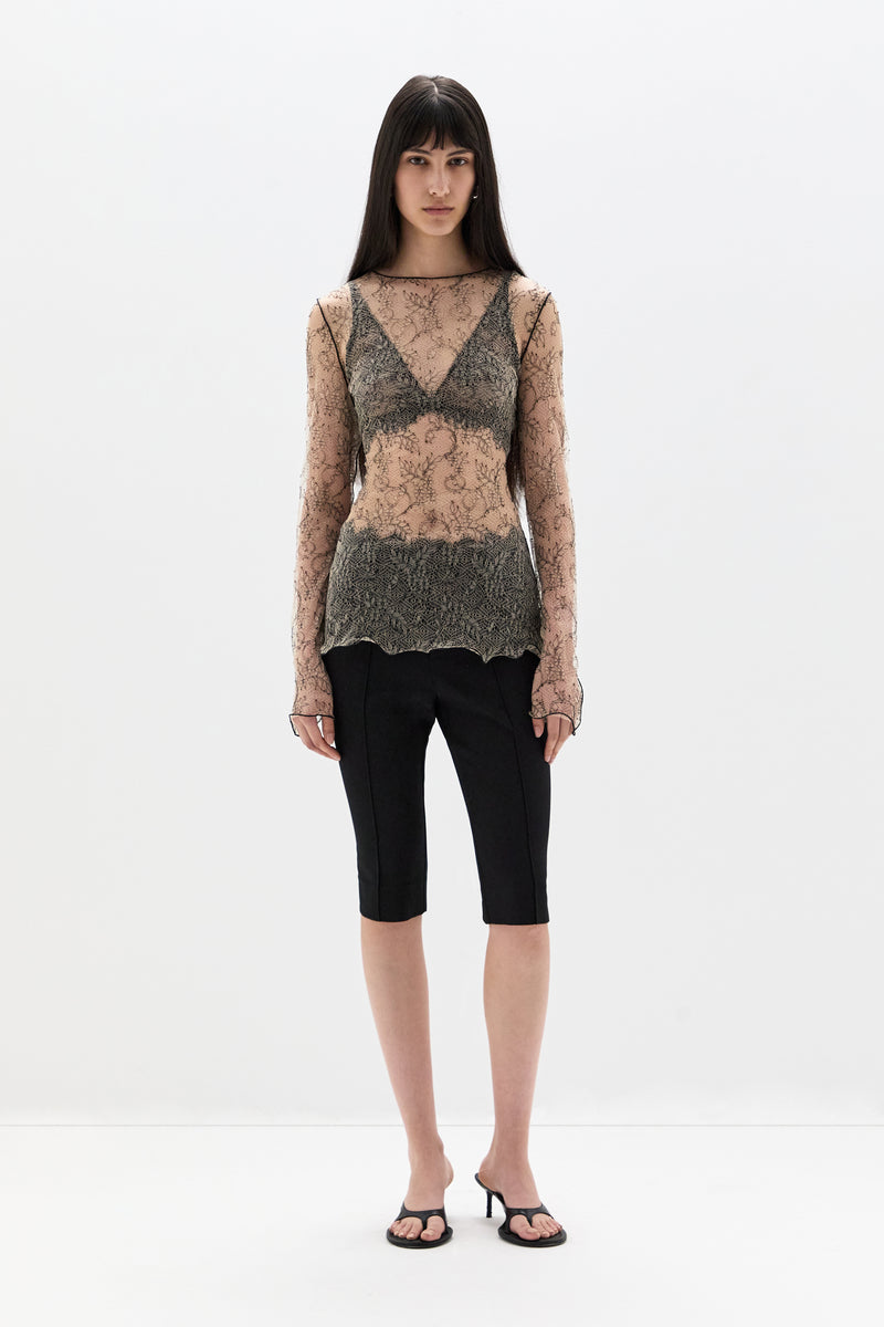 Miller Lace Capri Pant