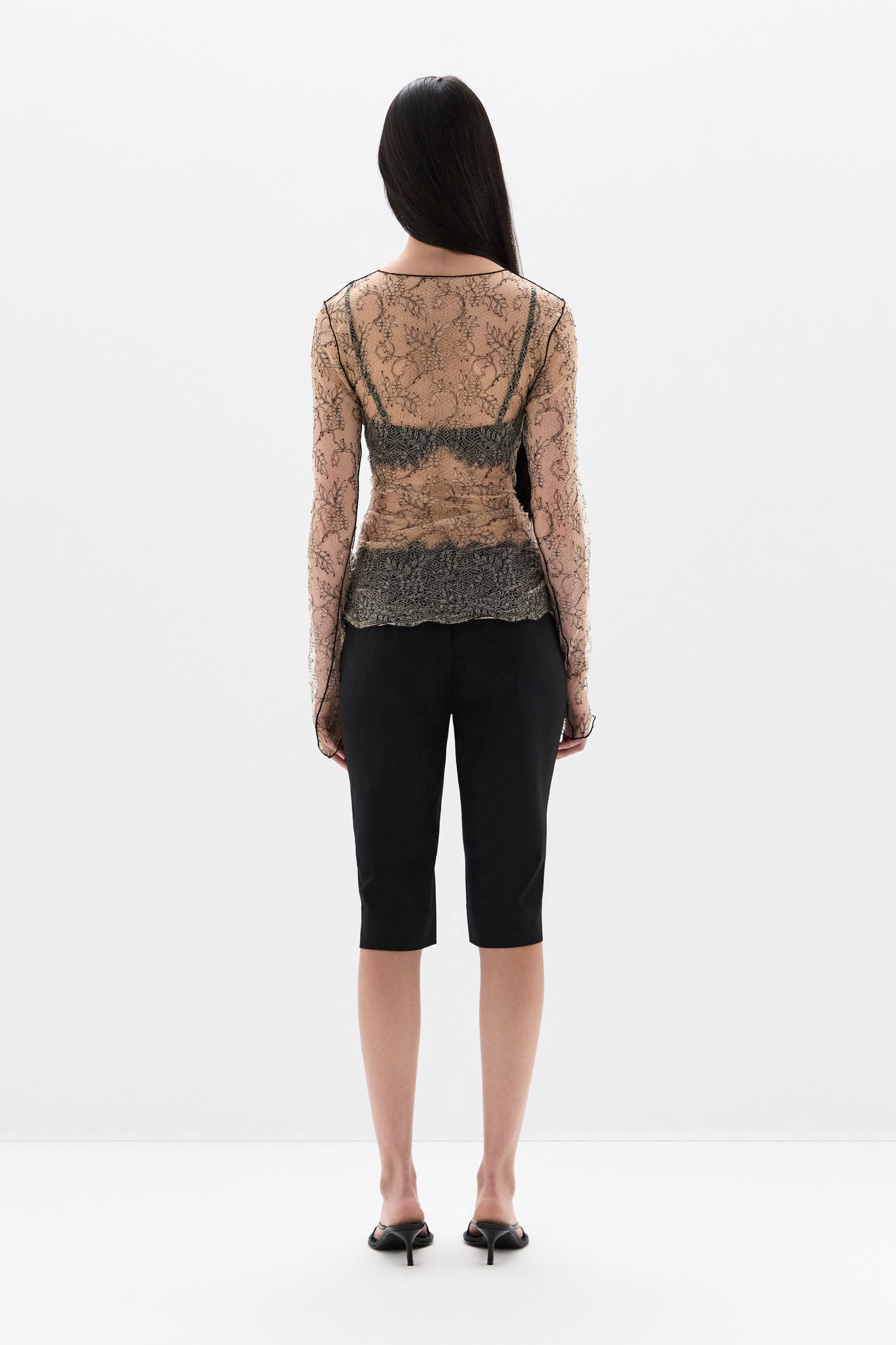 Miller Lace Capri Pant