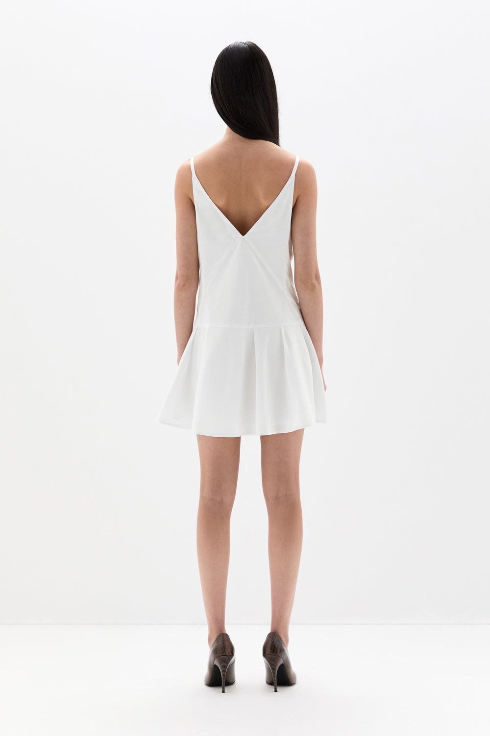 Frida Embroidered Mini Dress