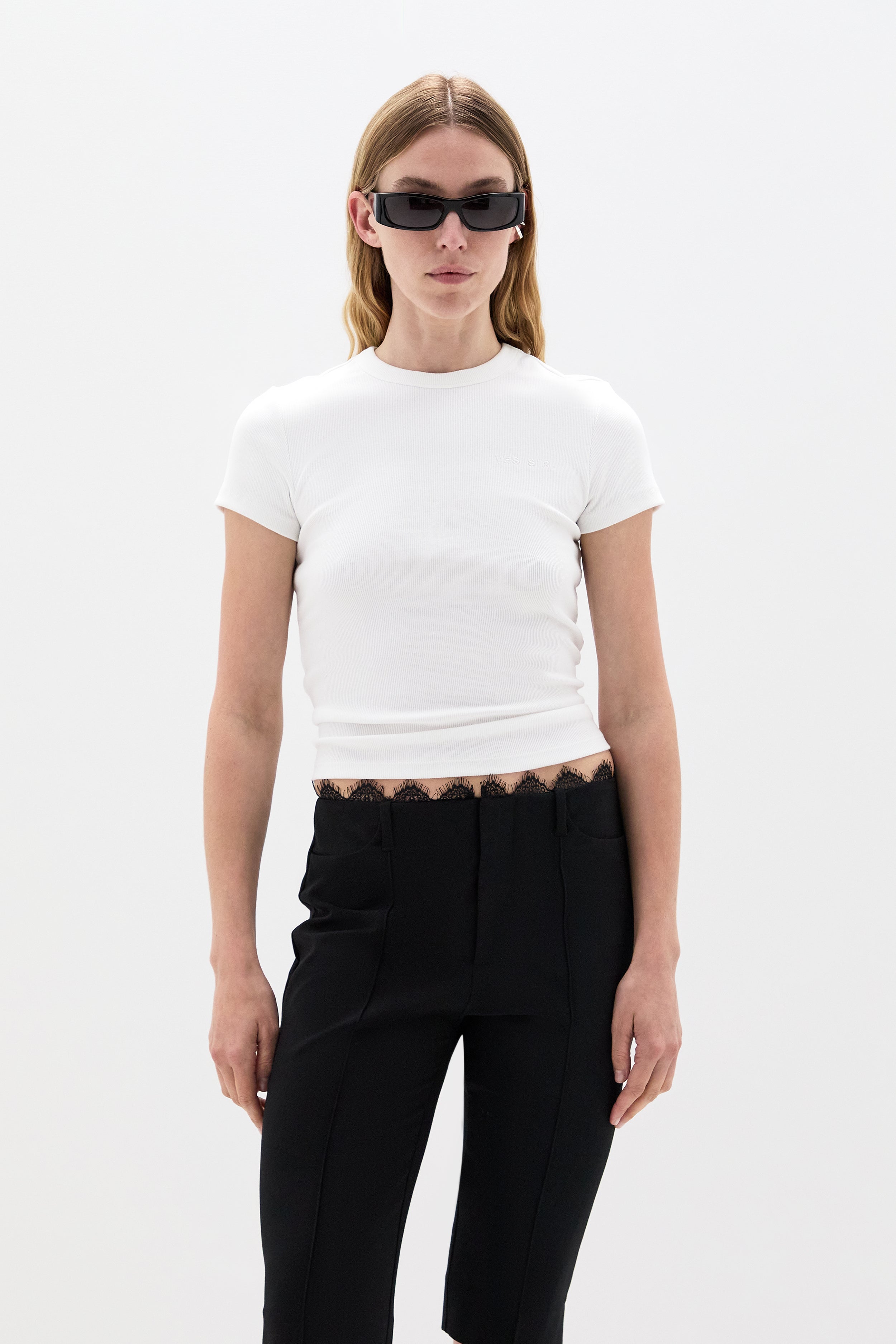 Yes Sir. Ribbed Tee