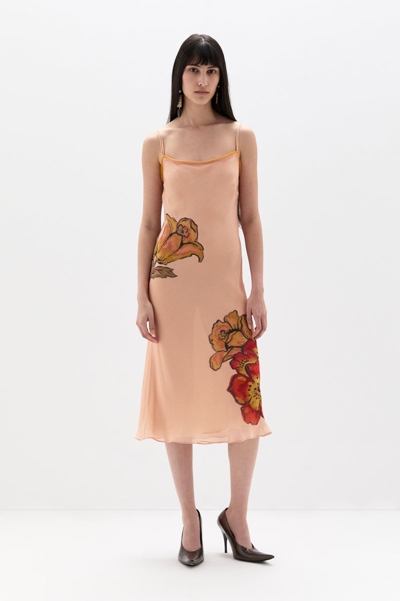 Estella Slip Midi Dress