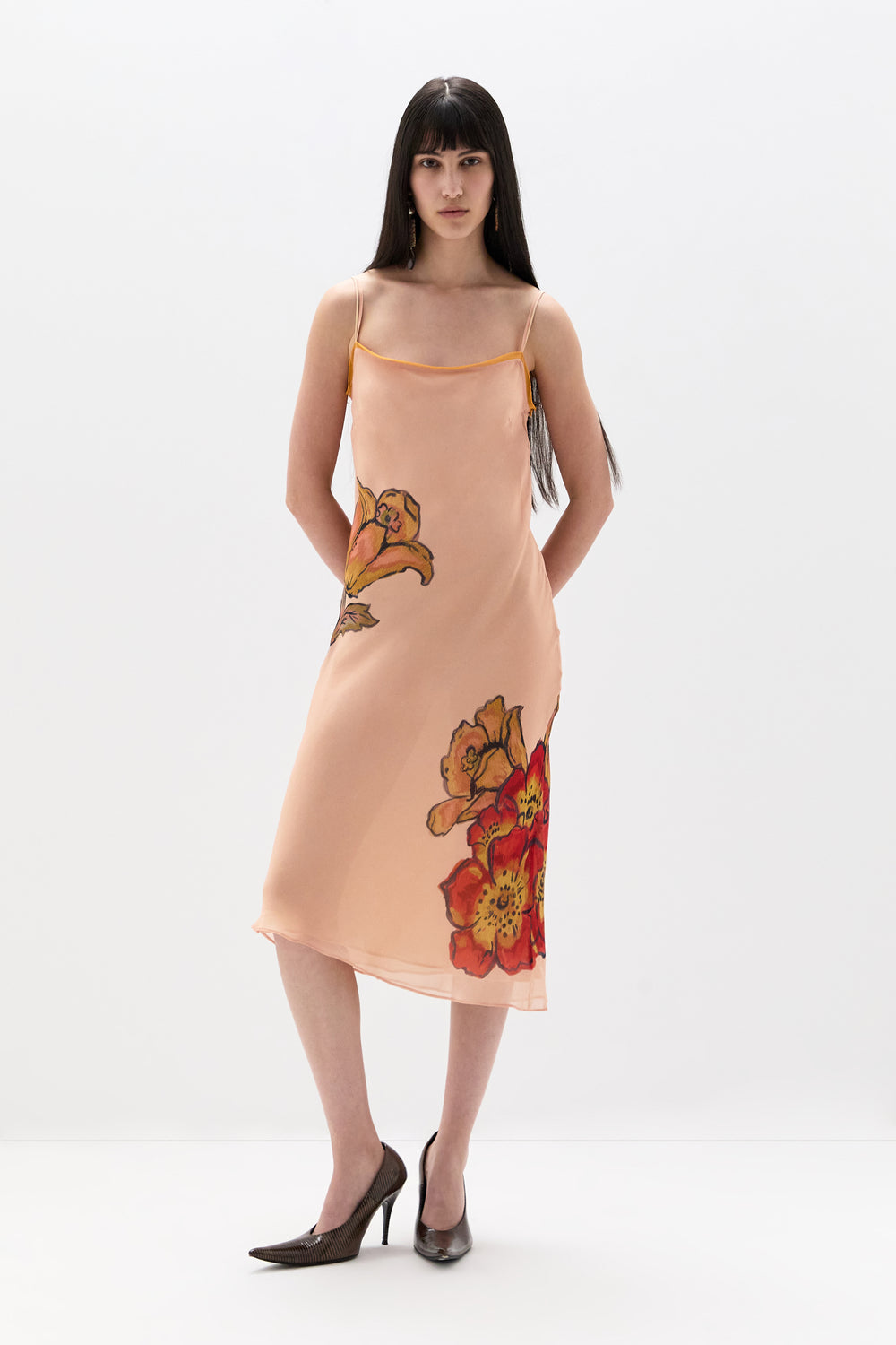 Estella Slip Midi Dress