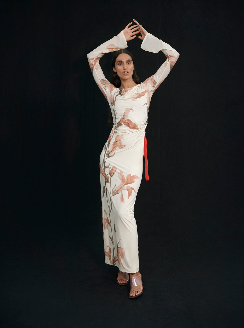 Hana Tie Maxi Dress