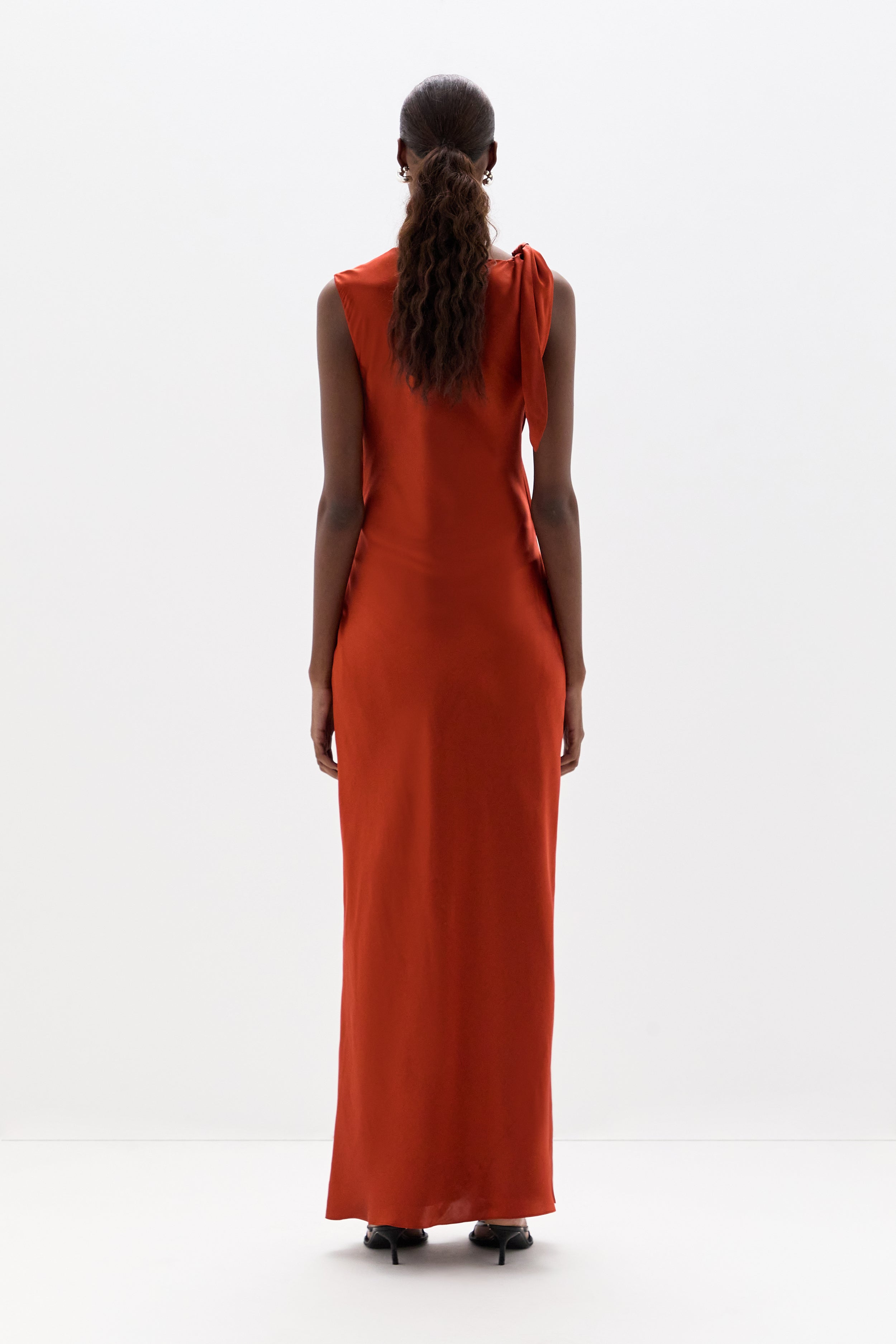 Gabriete Tie Shoulder Dress