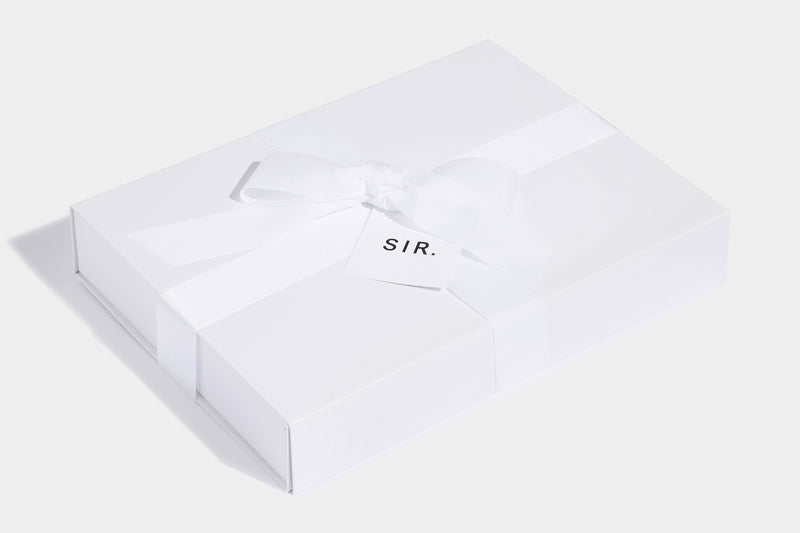 SIR the label Gift Wrapping (Optional) SIR. Signature Gift Wrapping