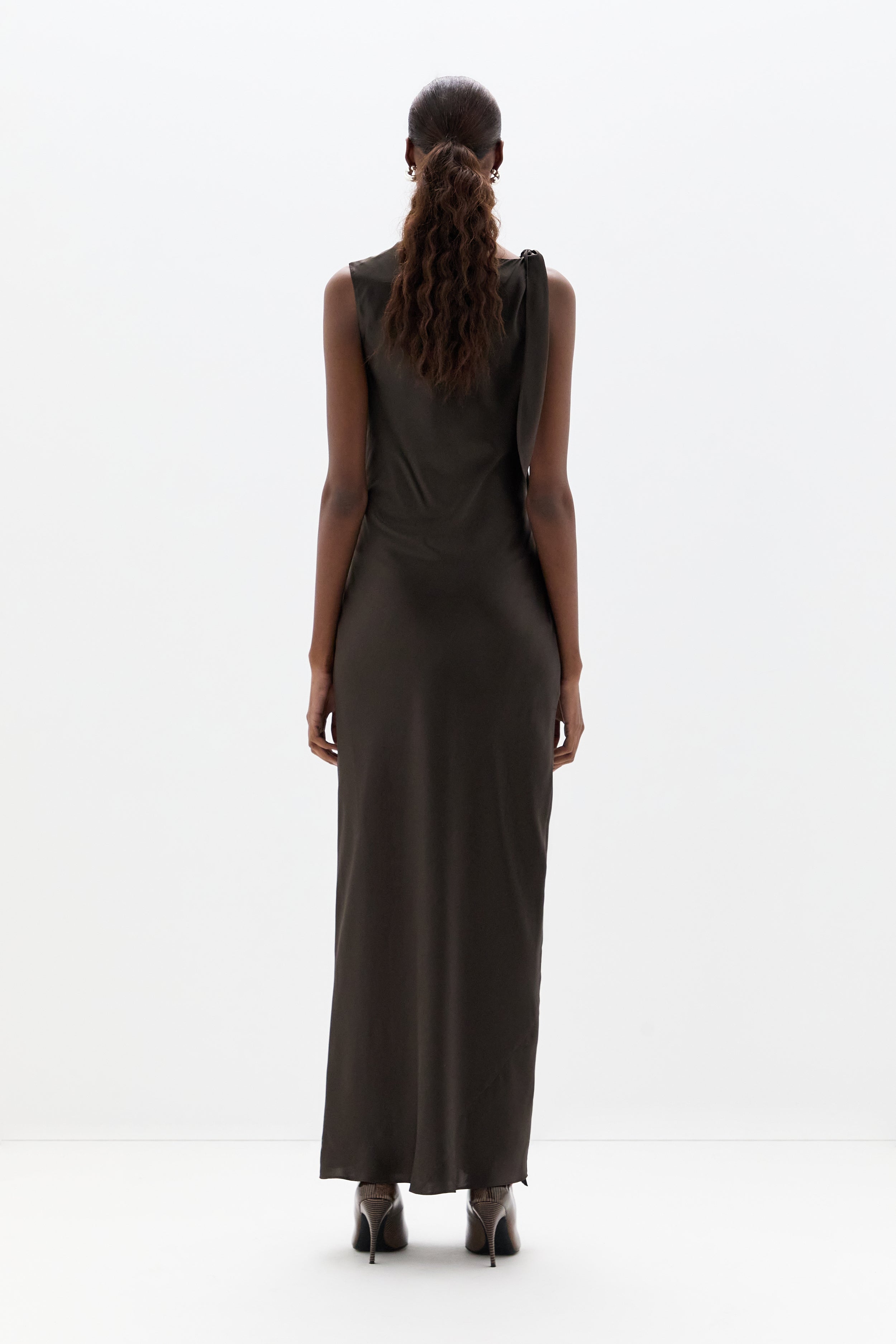 Gabriete Tie Shoulder Dress