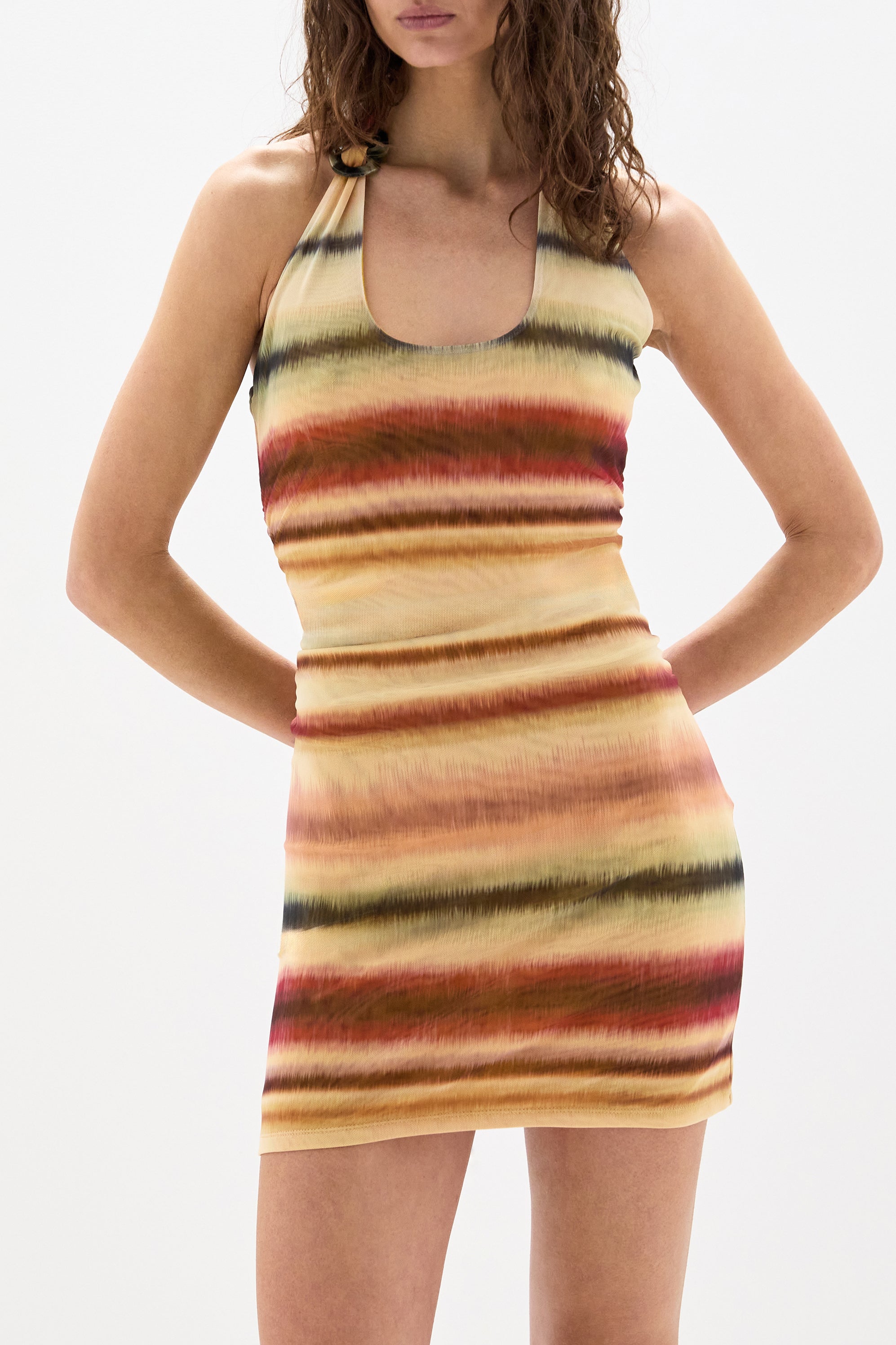 Riley Halter Mini Dress