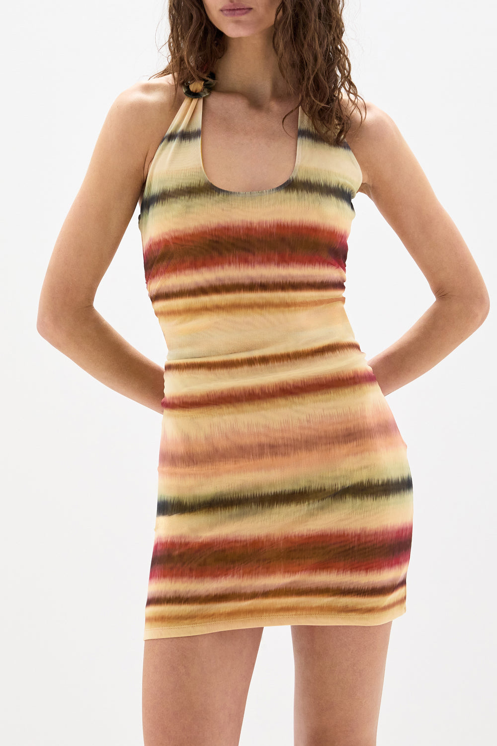 Riley Halter Mini Dress