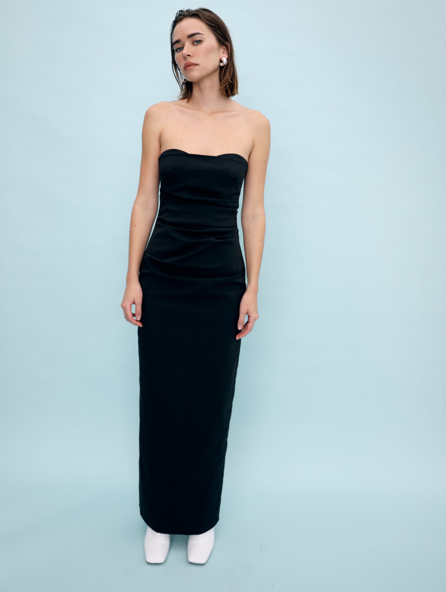 SIR the label Alba Strapless Gown Black