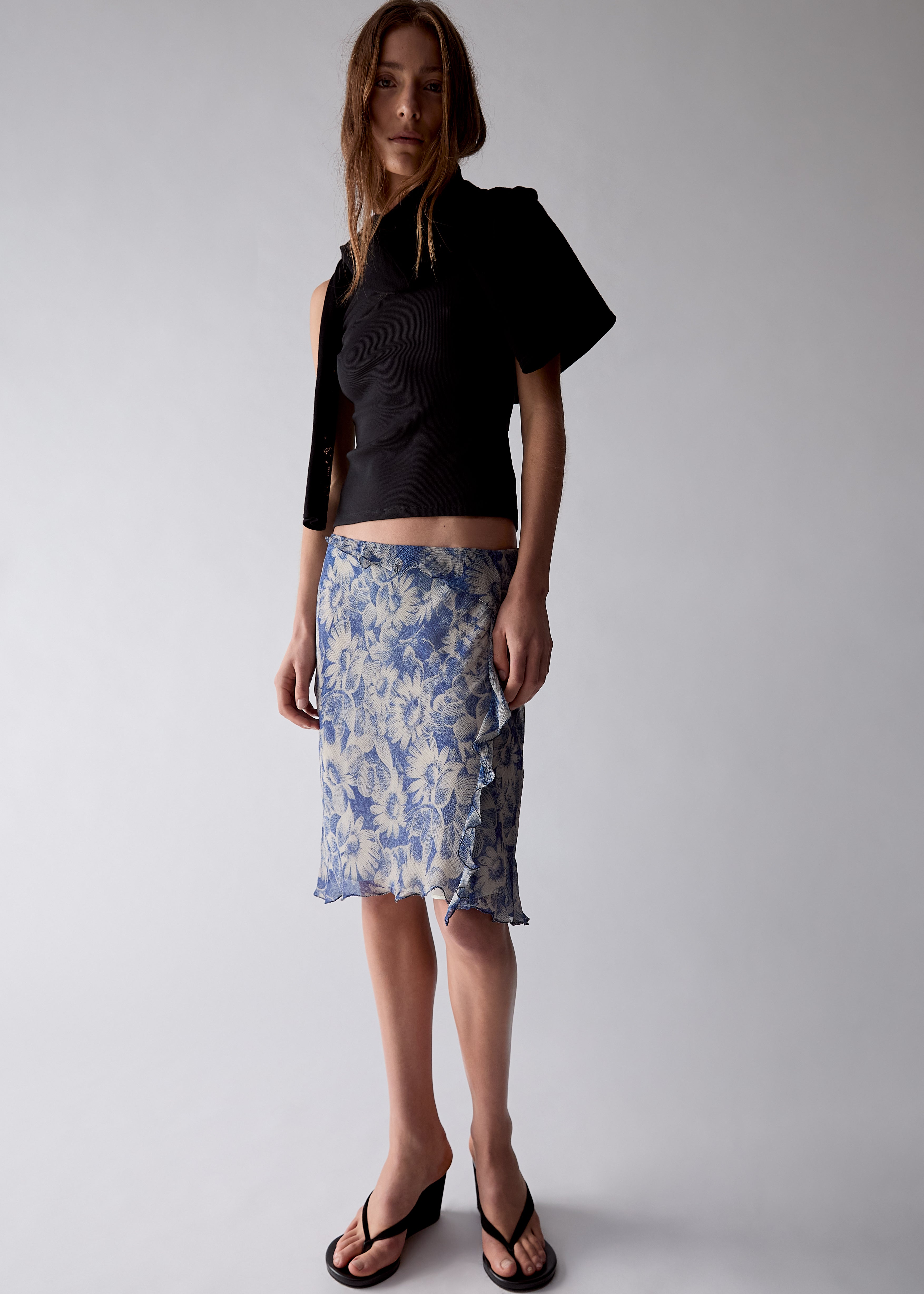 Lilia Ruffle Skirt