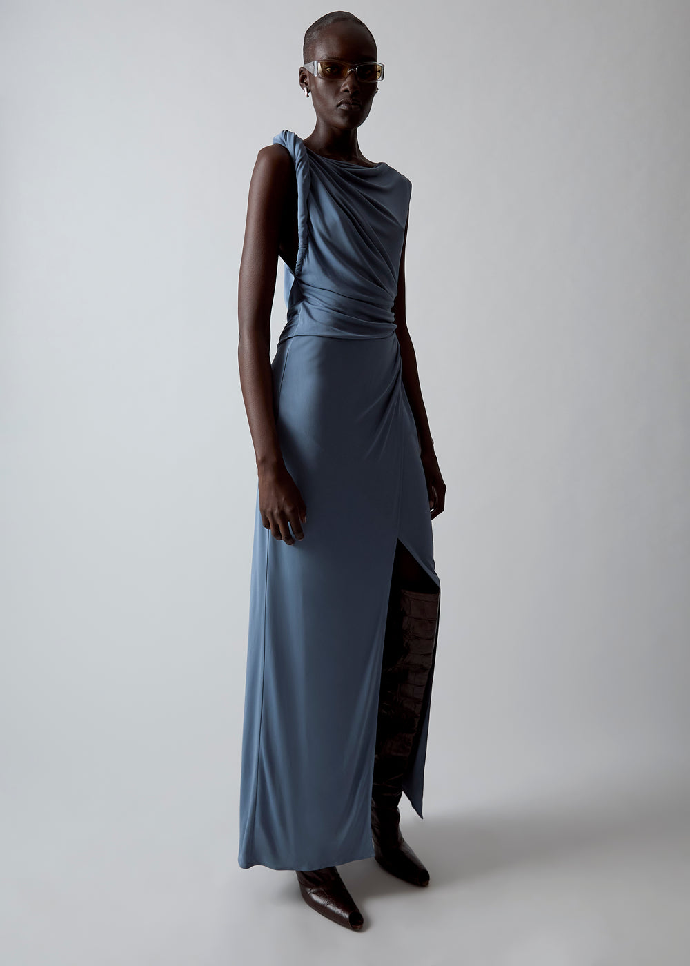 Olenna Twist Low Back Gown