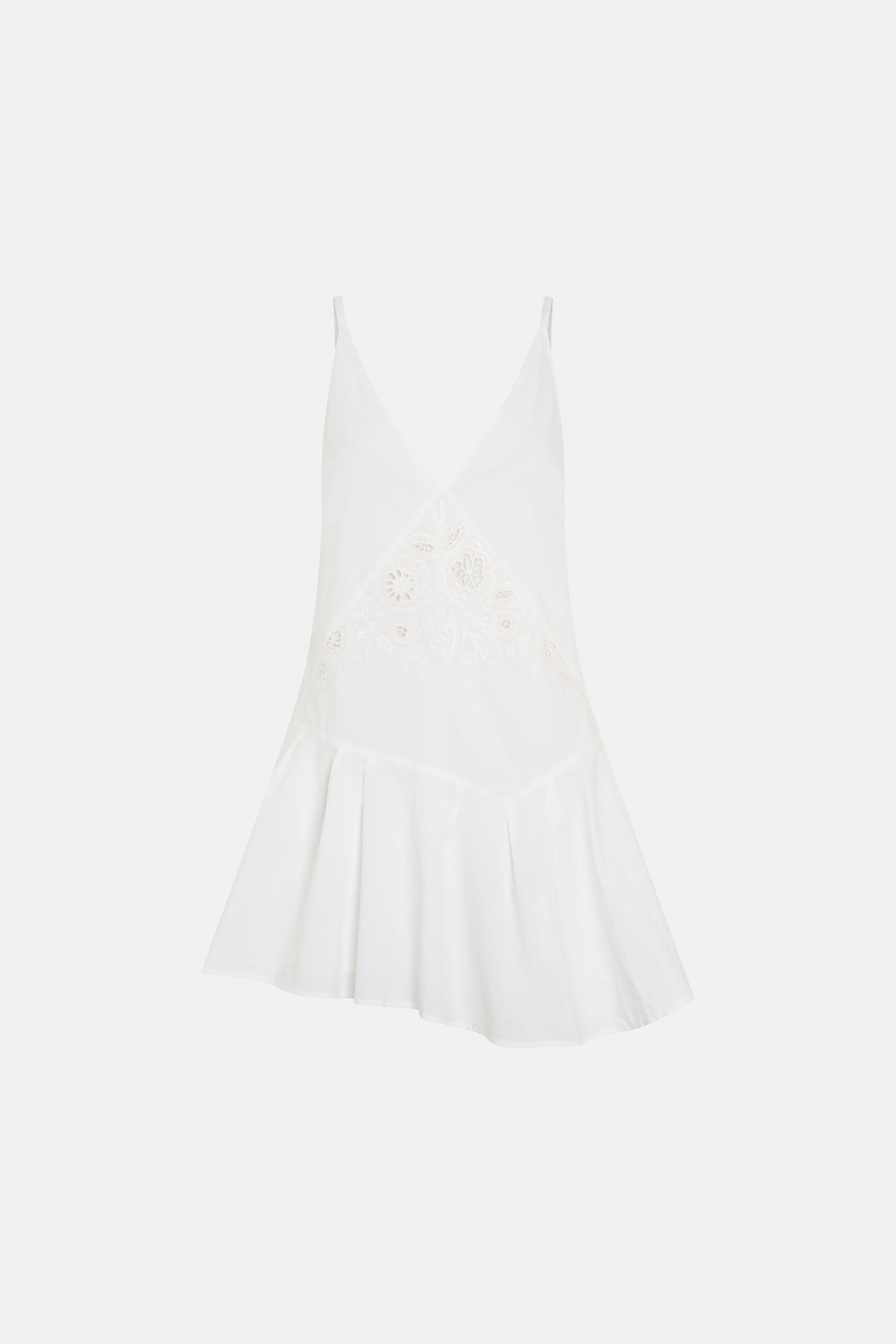 Frida Embroidered Mini Dress