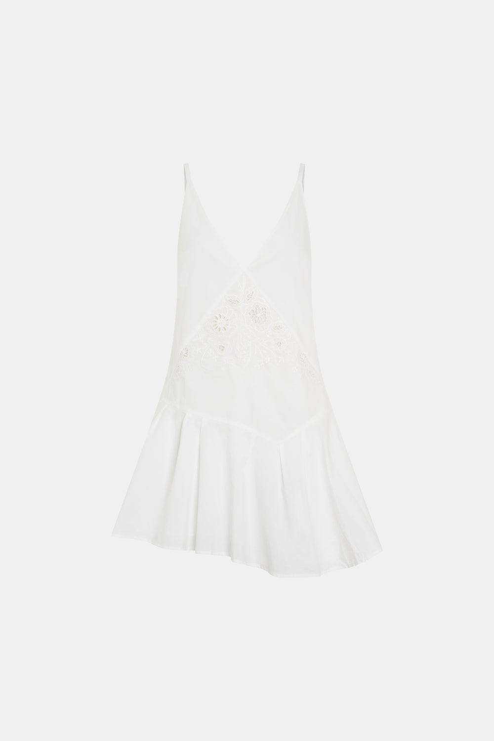 Frida Embroidered Mini Dress