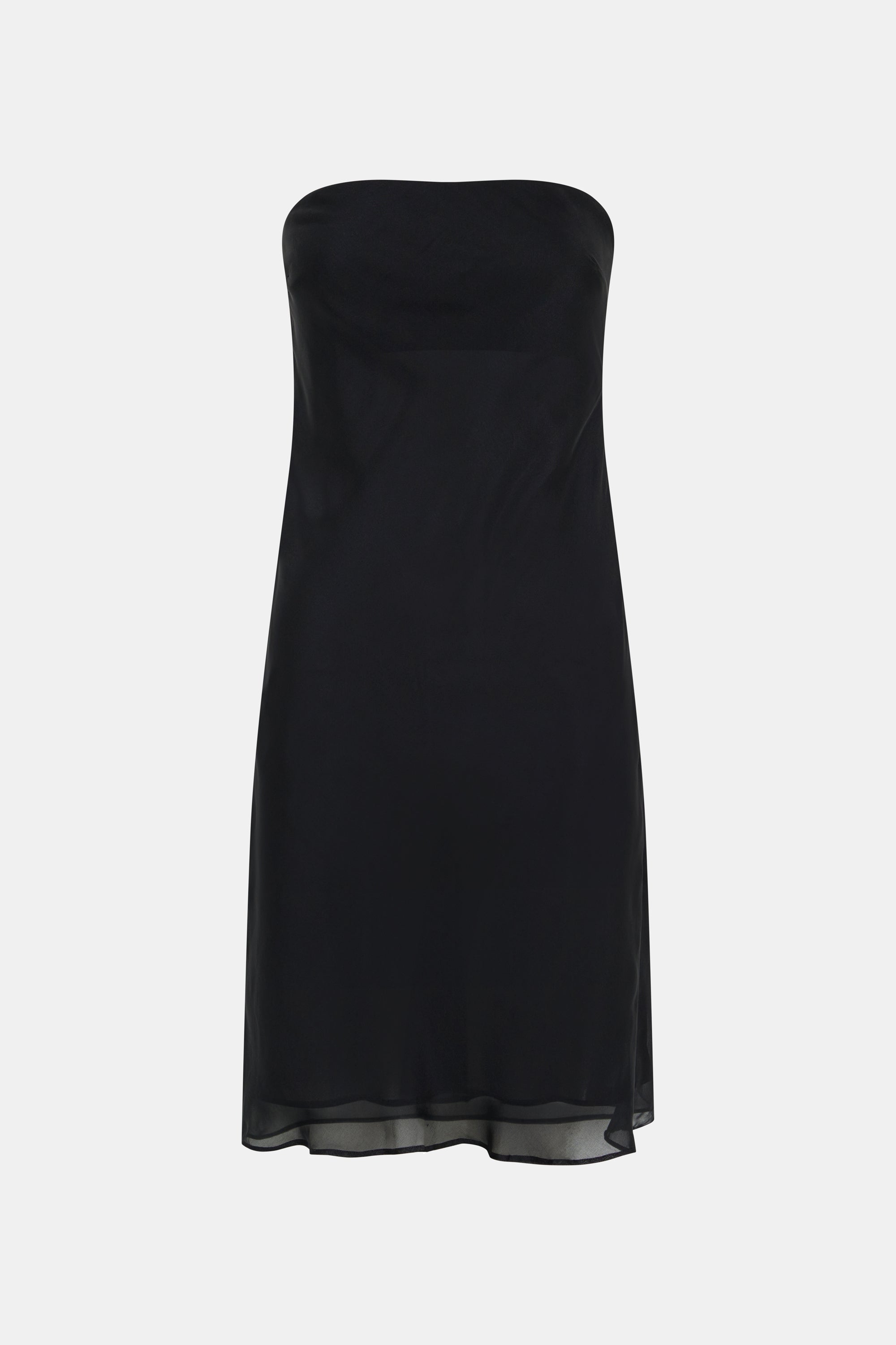Strobe Strapless Midi Dress