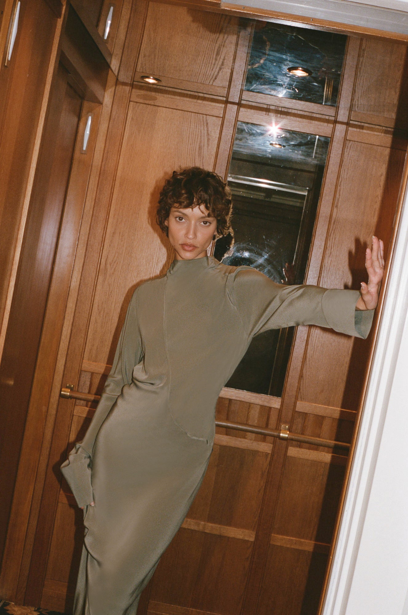 Rousseau Open Back Gown