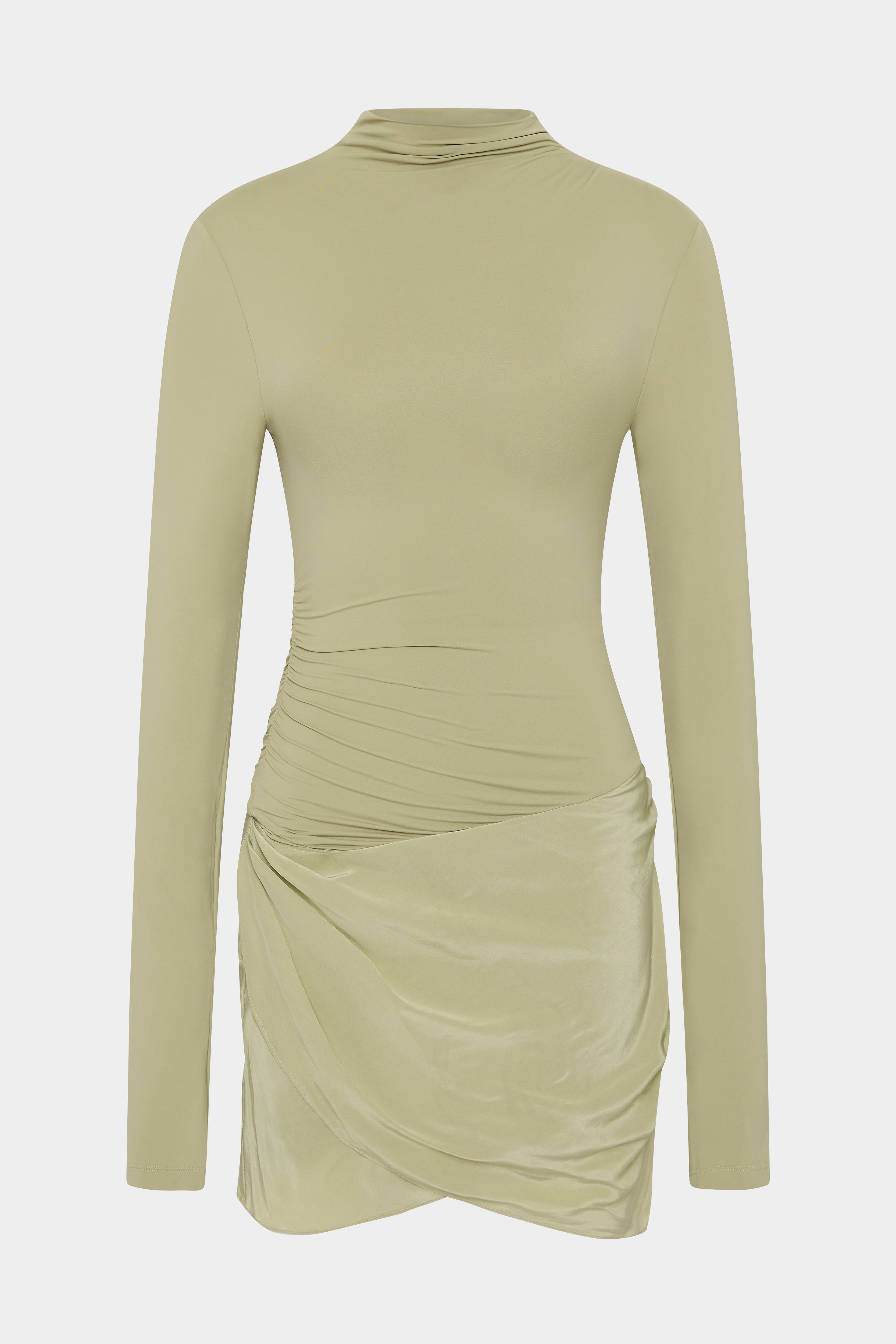 Milesi Drape Mini Dress