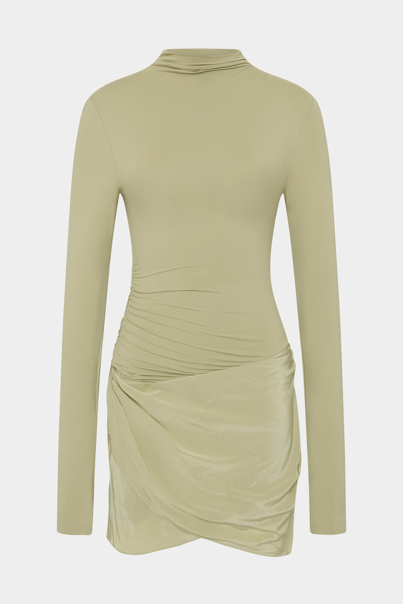 Milesi Drape Mini Dress