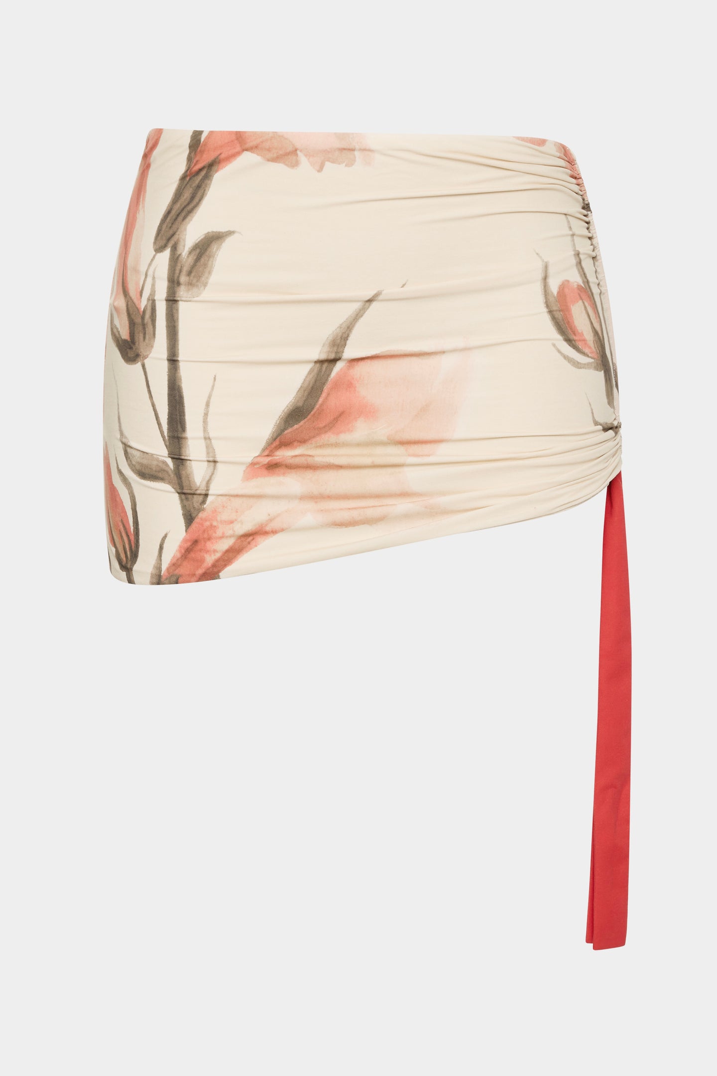 SIR the label Hana Mini Skirt Gladioli Print