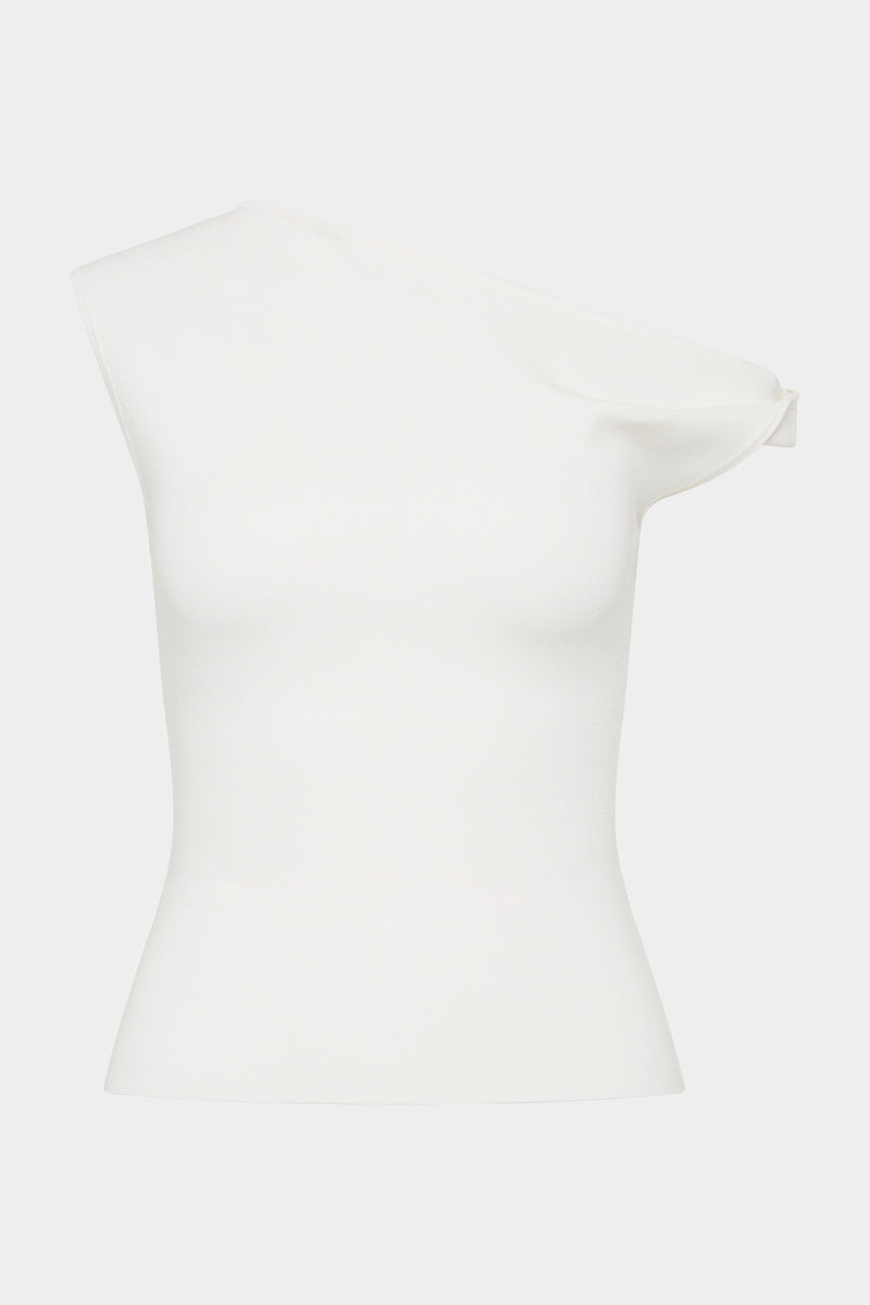 SIR the label Indigo Twist Top IVORY