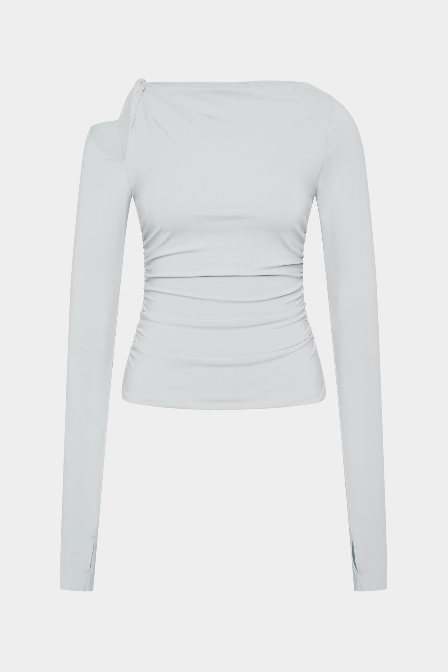SIR the label Elm Long Sleeve Top Grey Blue