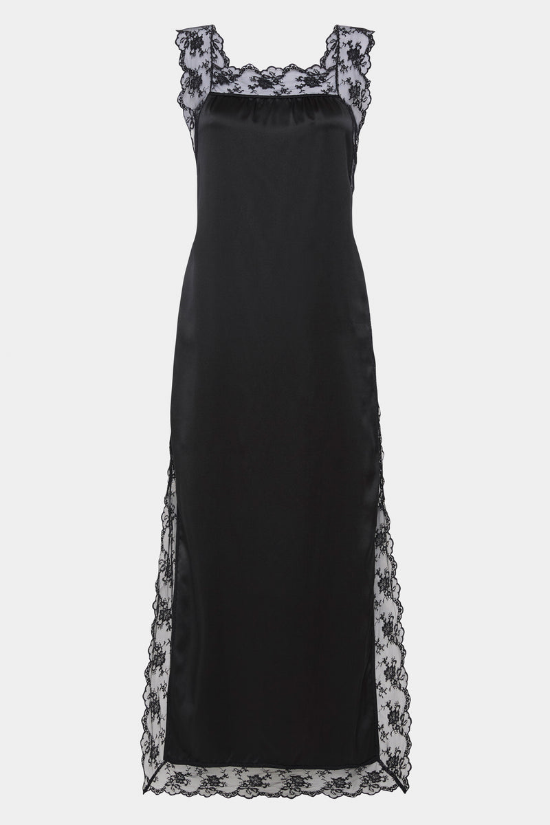 Aries Square Neck Lace Slip