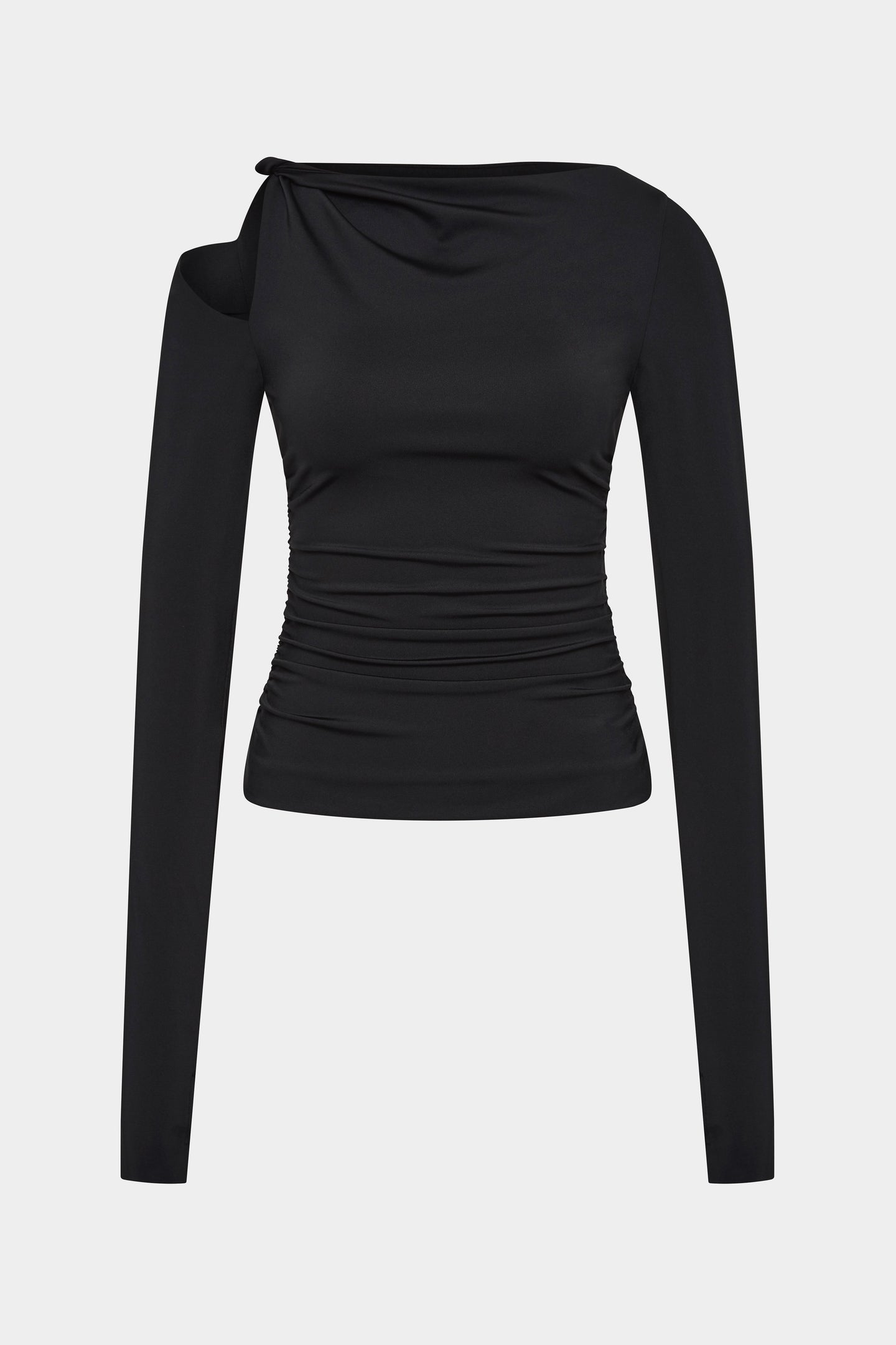 SIR the label Elm Long Sleeve Top Black